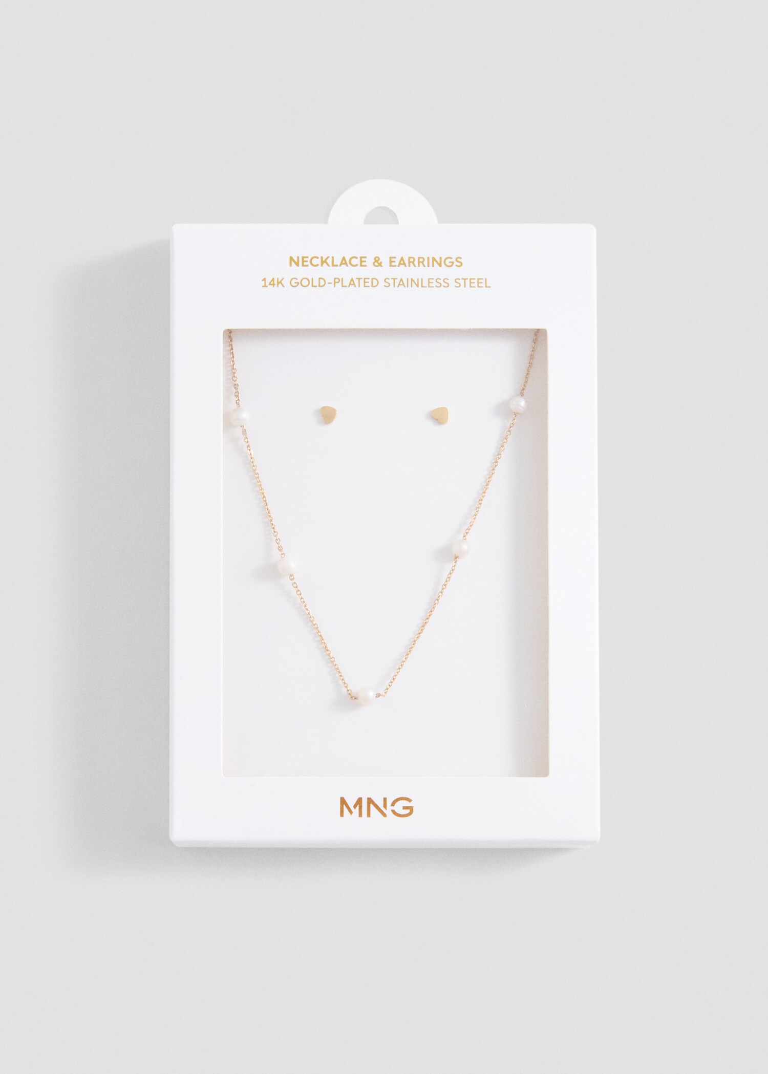 Necklace and earrings set - Medium plane