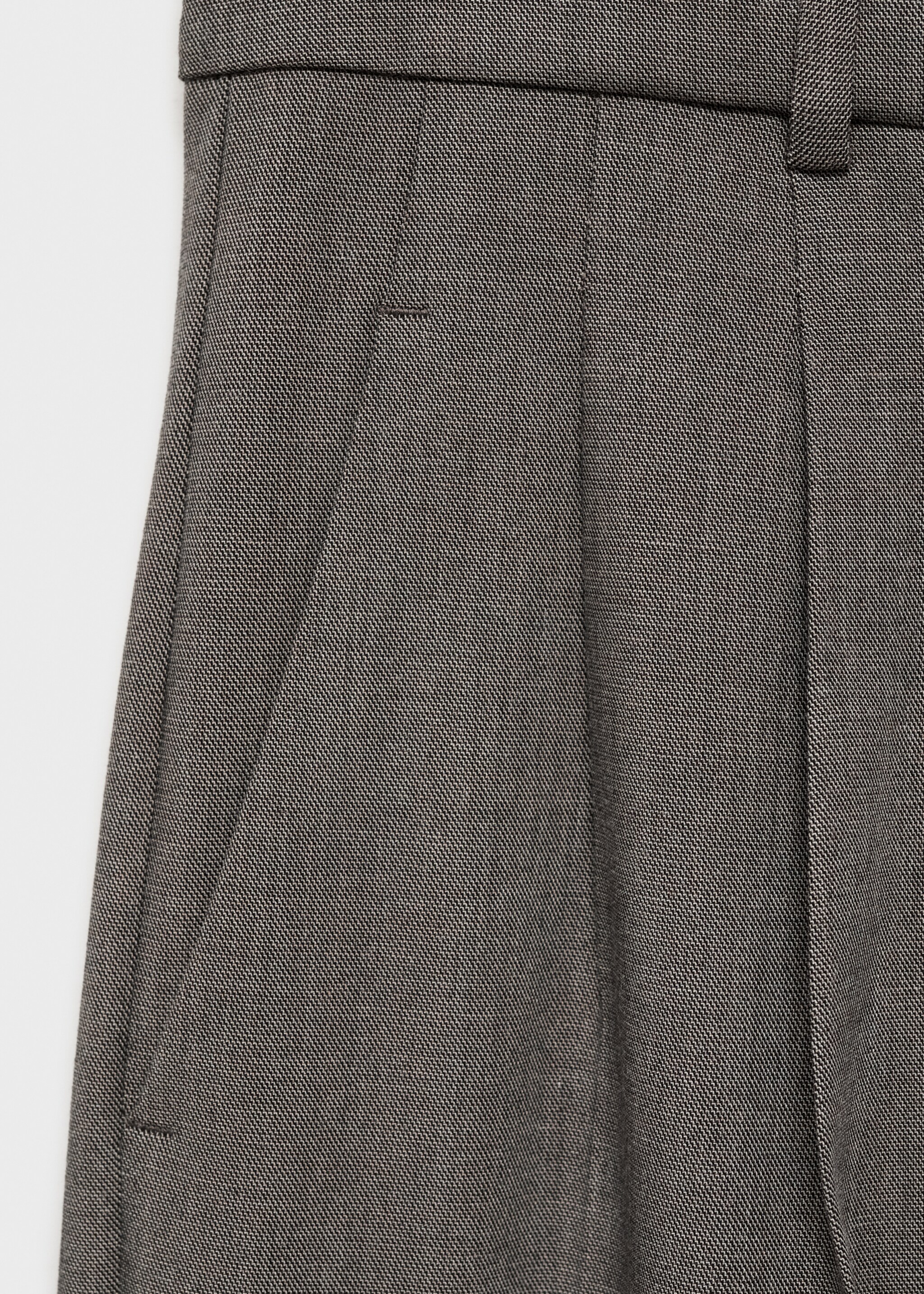Wide-leg suit trousers - Details of the article 0