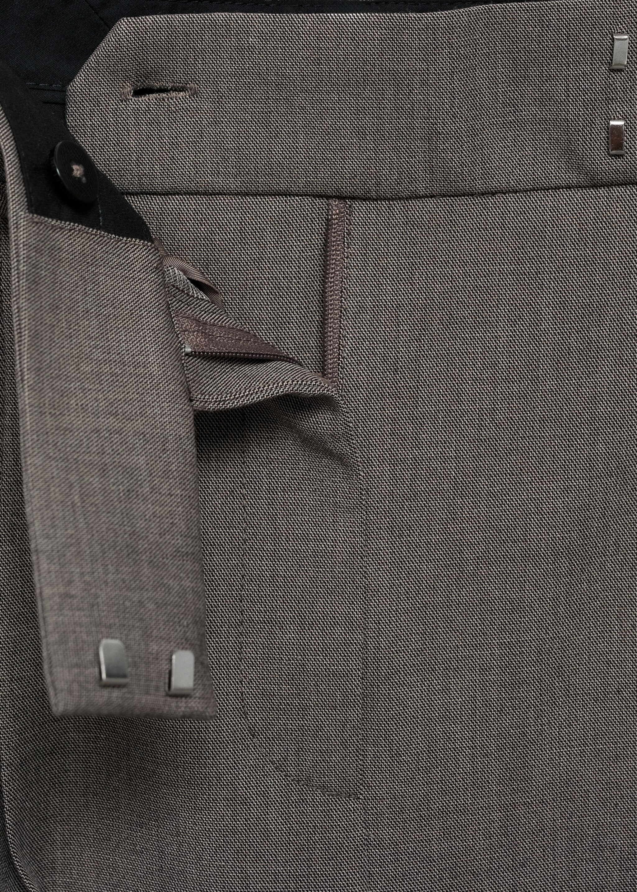 Wide-leg suit trousers - Details of the article 8