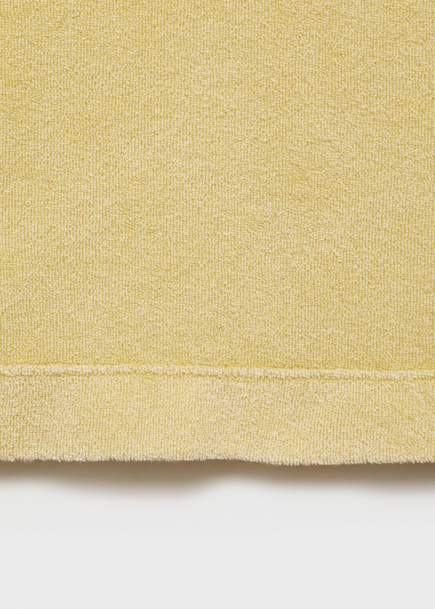 Overdyed terry cotton nightgown - Details of the article 0