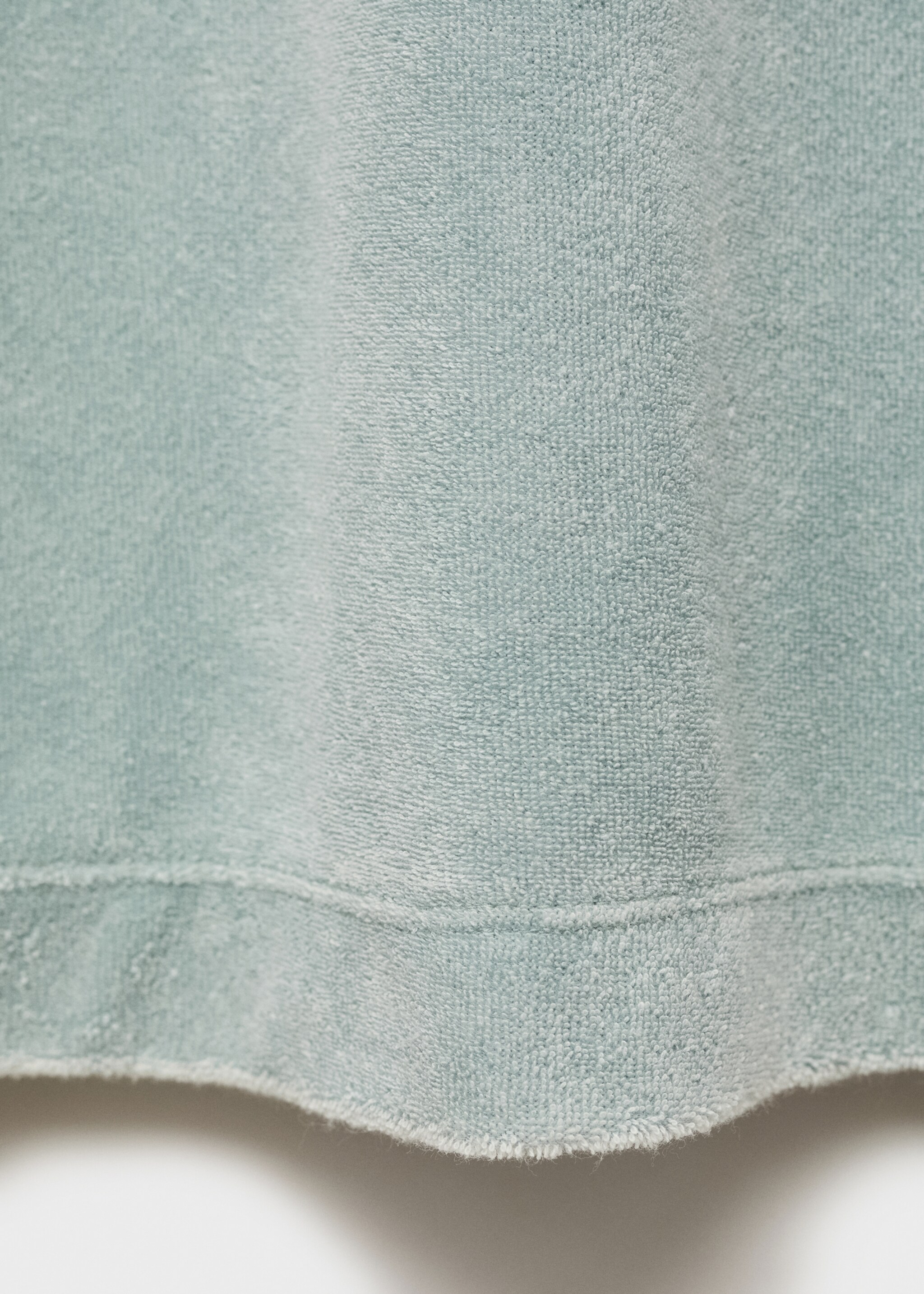 Overdyed terry cotton nightgown - Details of the article 0