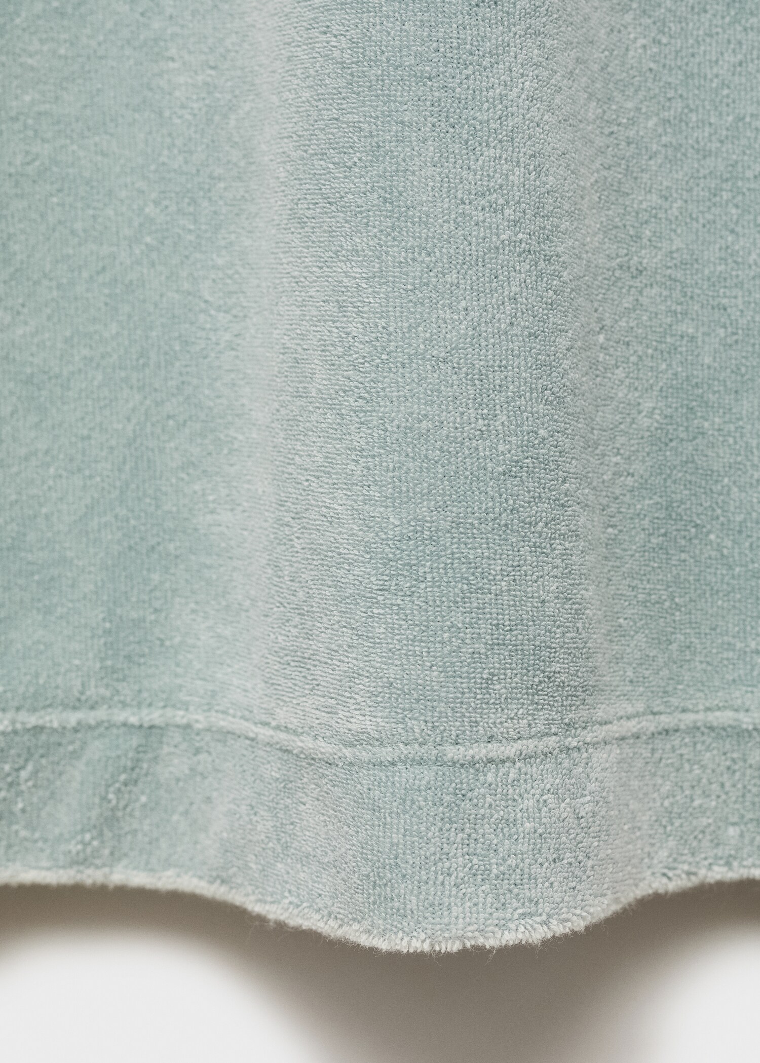 Overdyed terry cotton nightgown - Details of the article 0