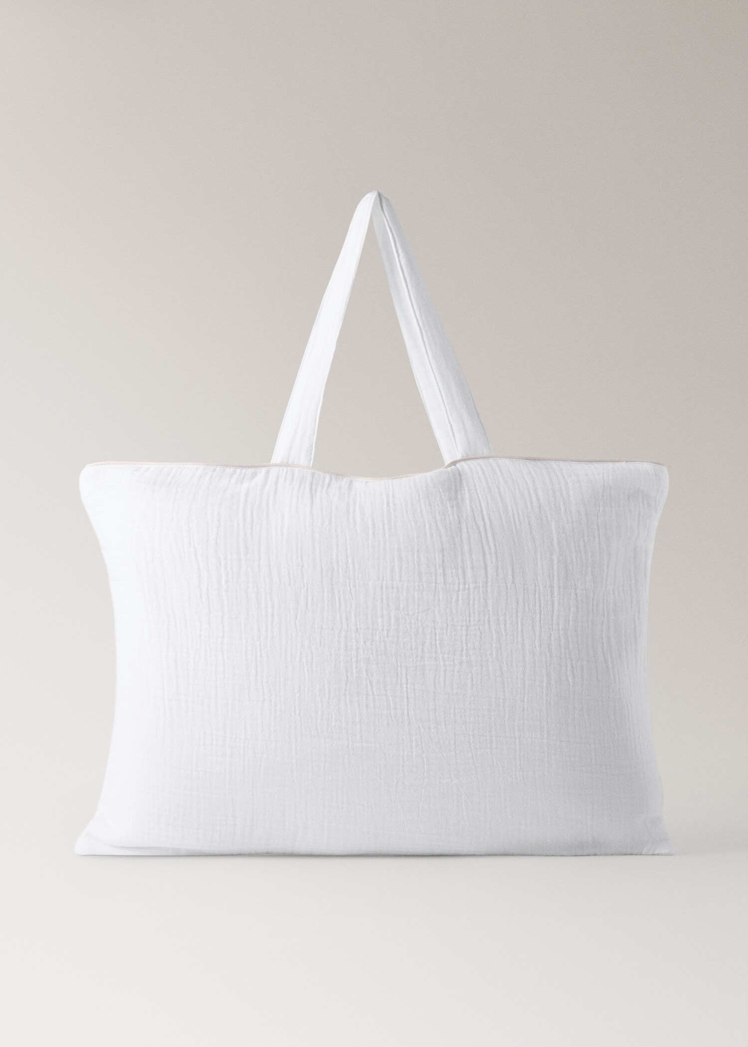 Wickeltasche aus Baumwoll-Musselin - Artikel ohne Model