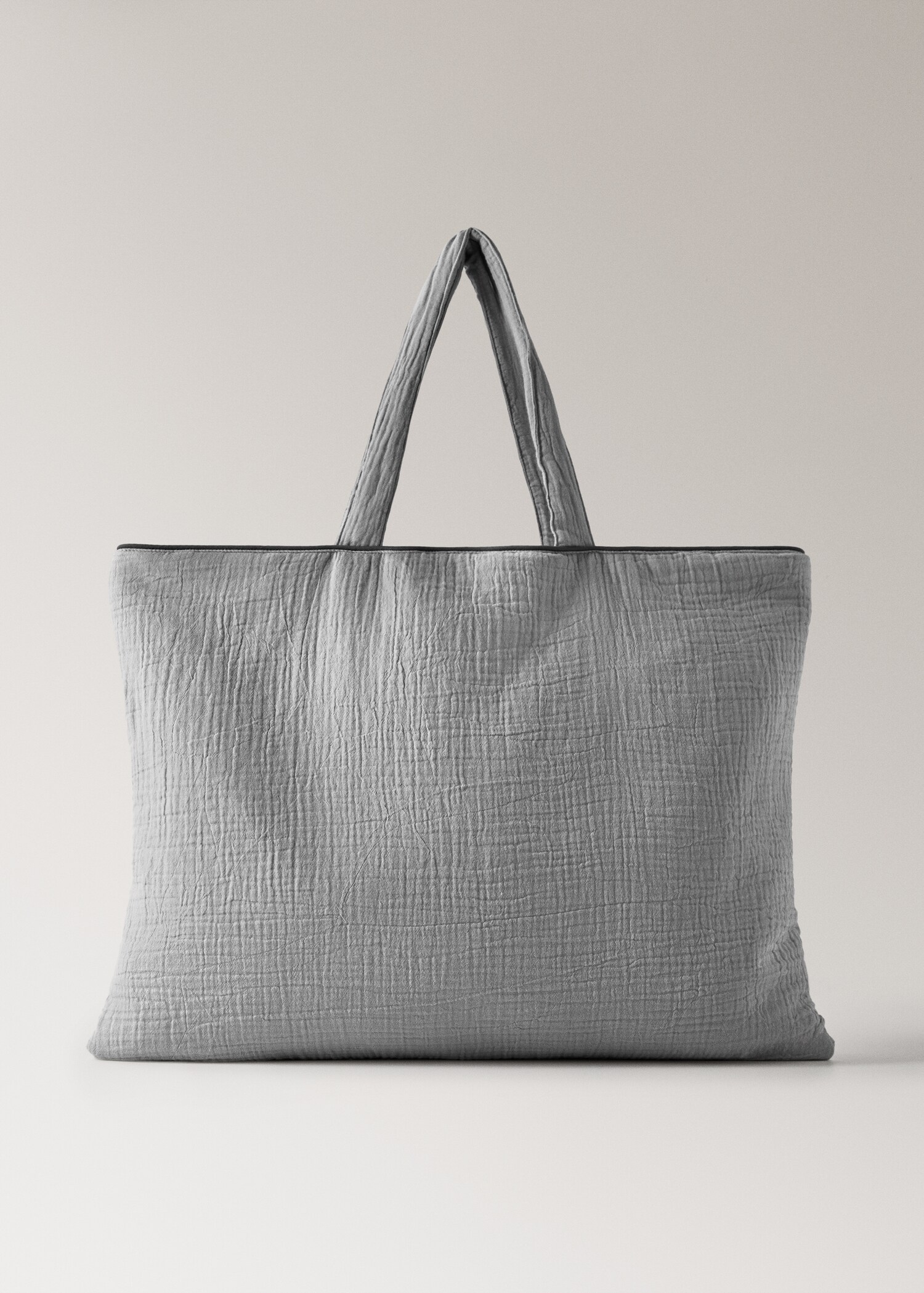 Wickeltasche aus Baumwoll-Musselin - Artikel ohne Model