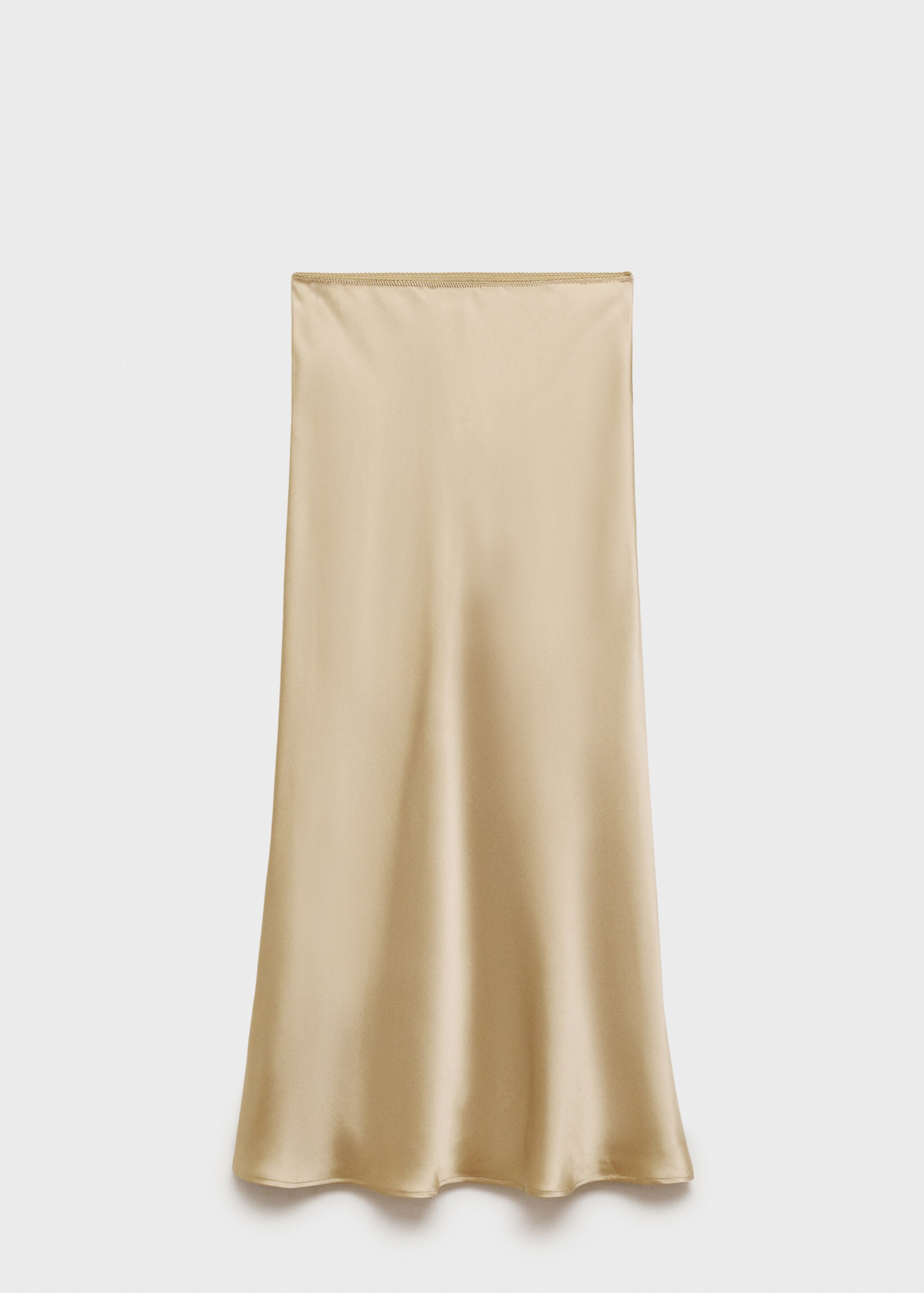 Satin long skirt - Article without model
