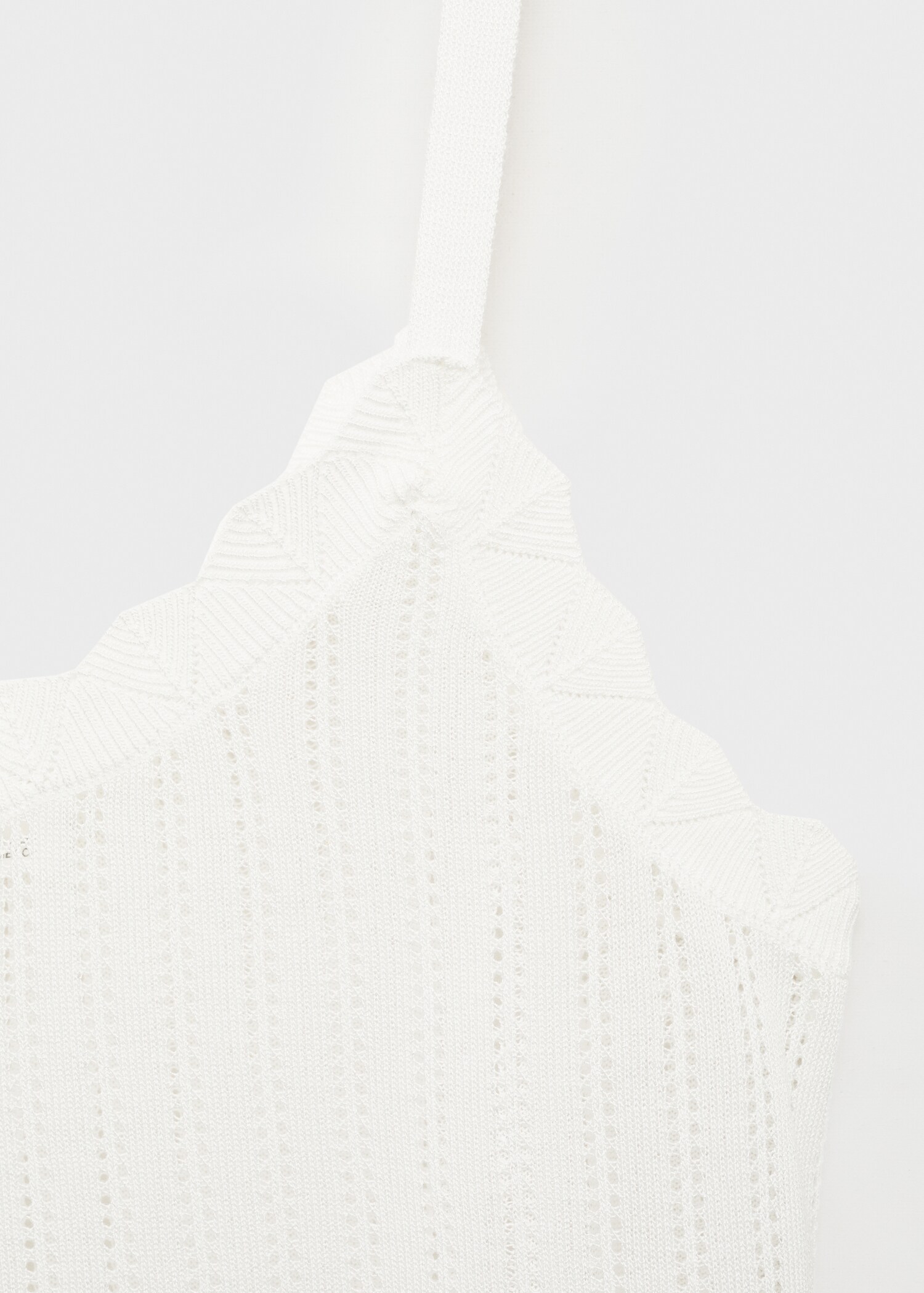 Pajama top with pointelle detail - Details of the article 8