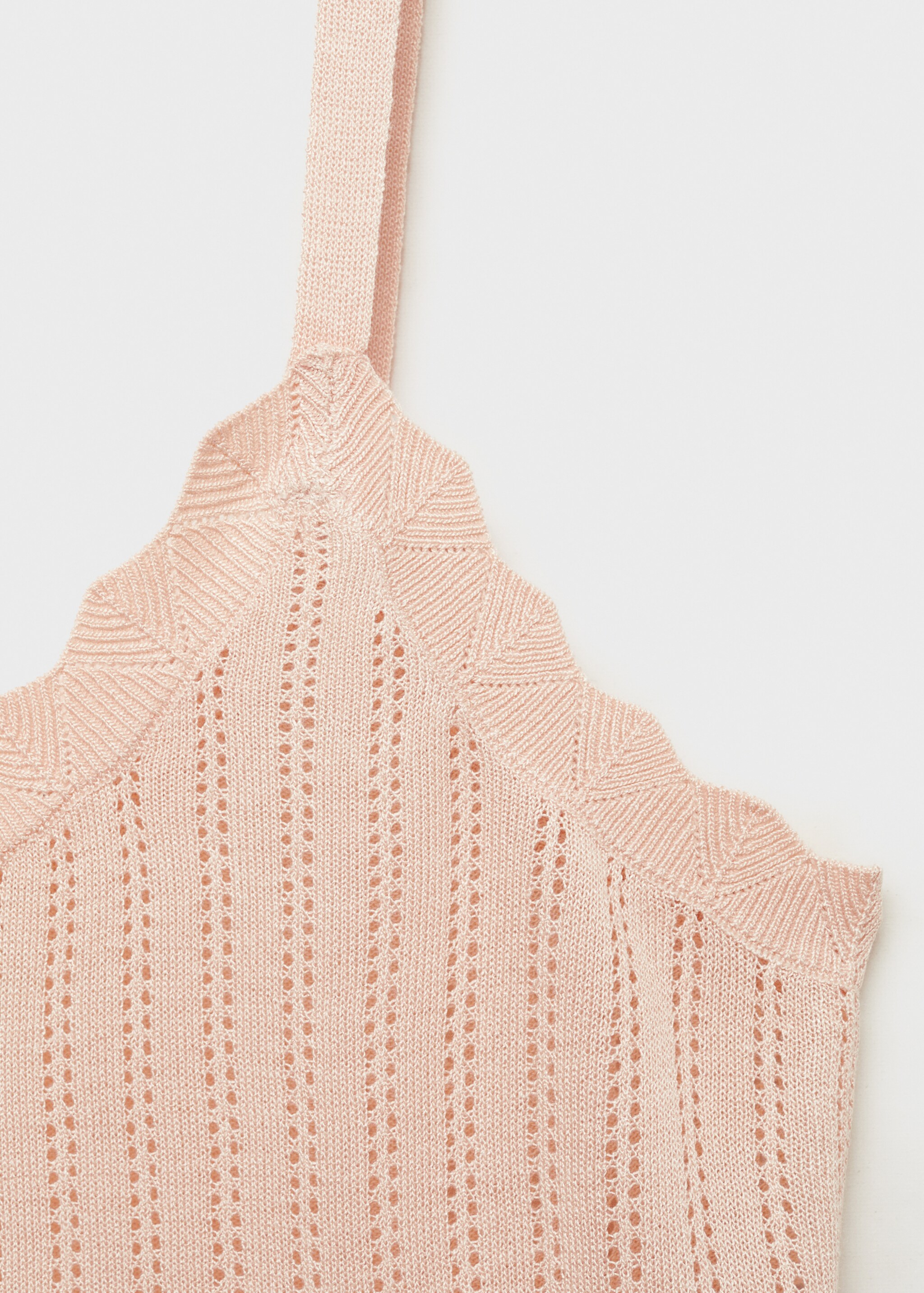 Pyjama top with pointelle detail - Details of the article 8