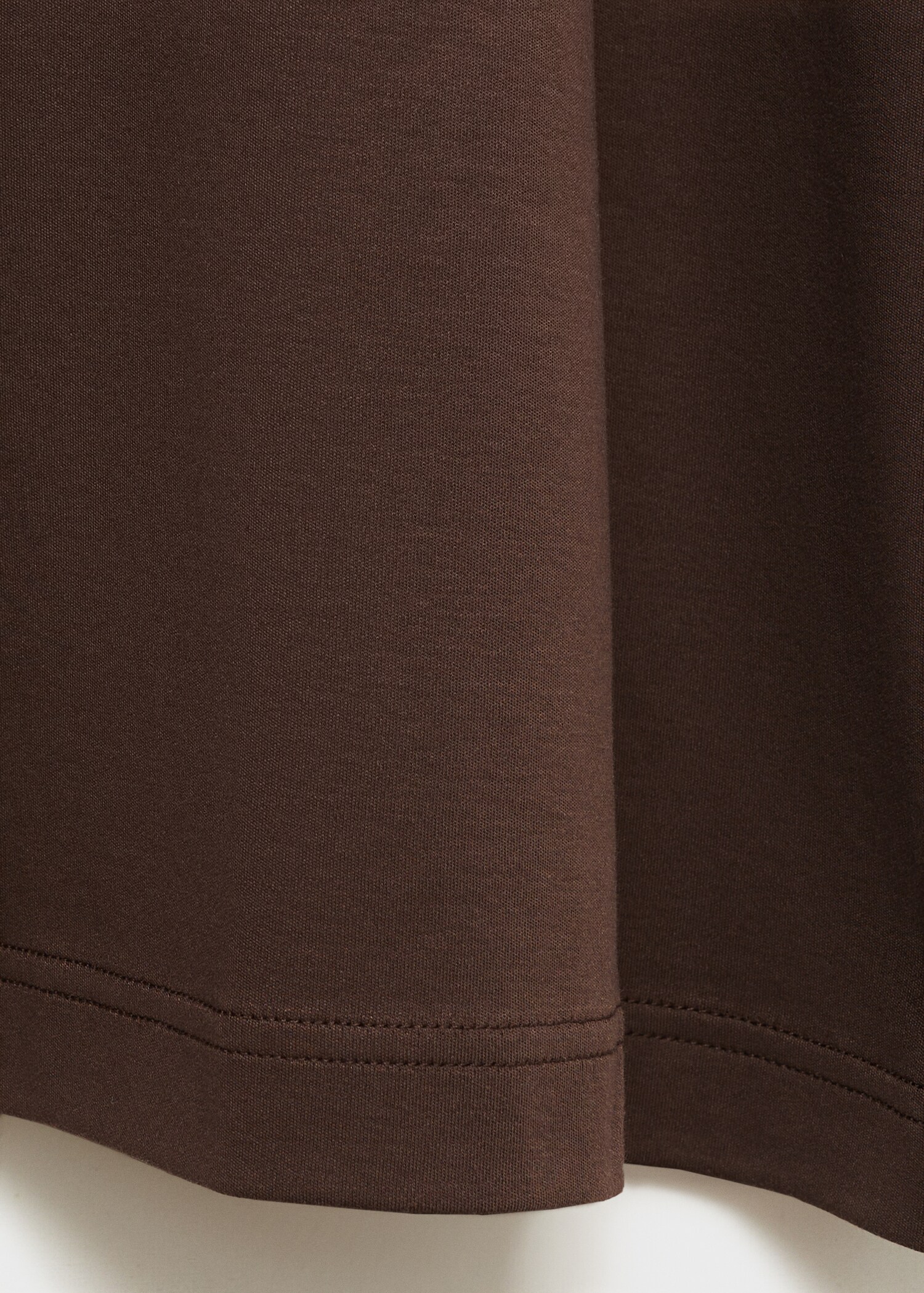 Plain cotton nightgown - Details of the article 0