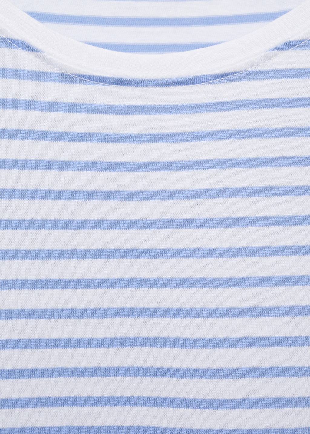 Striped short-sleeved t-shirt - Women | MANGO Canada