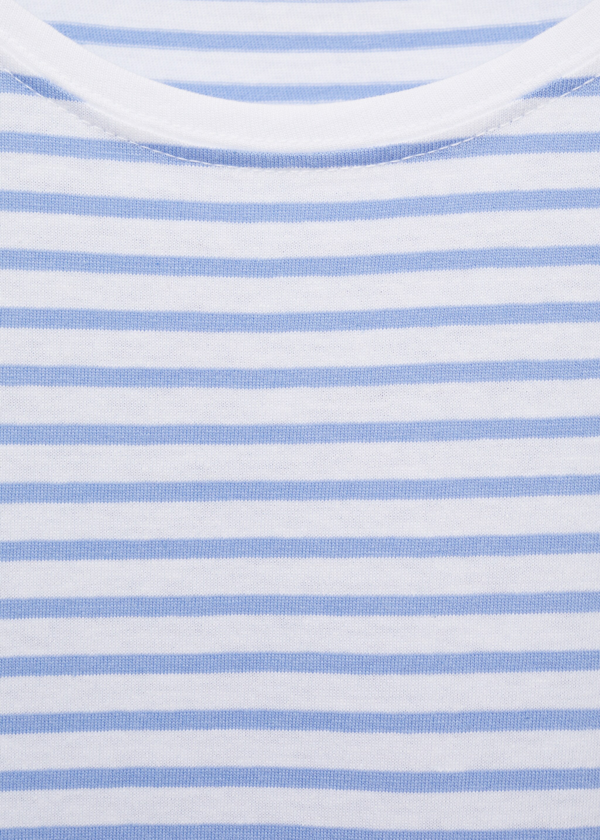 Striped short-sleeved t-shirt - Details of the article 8