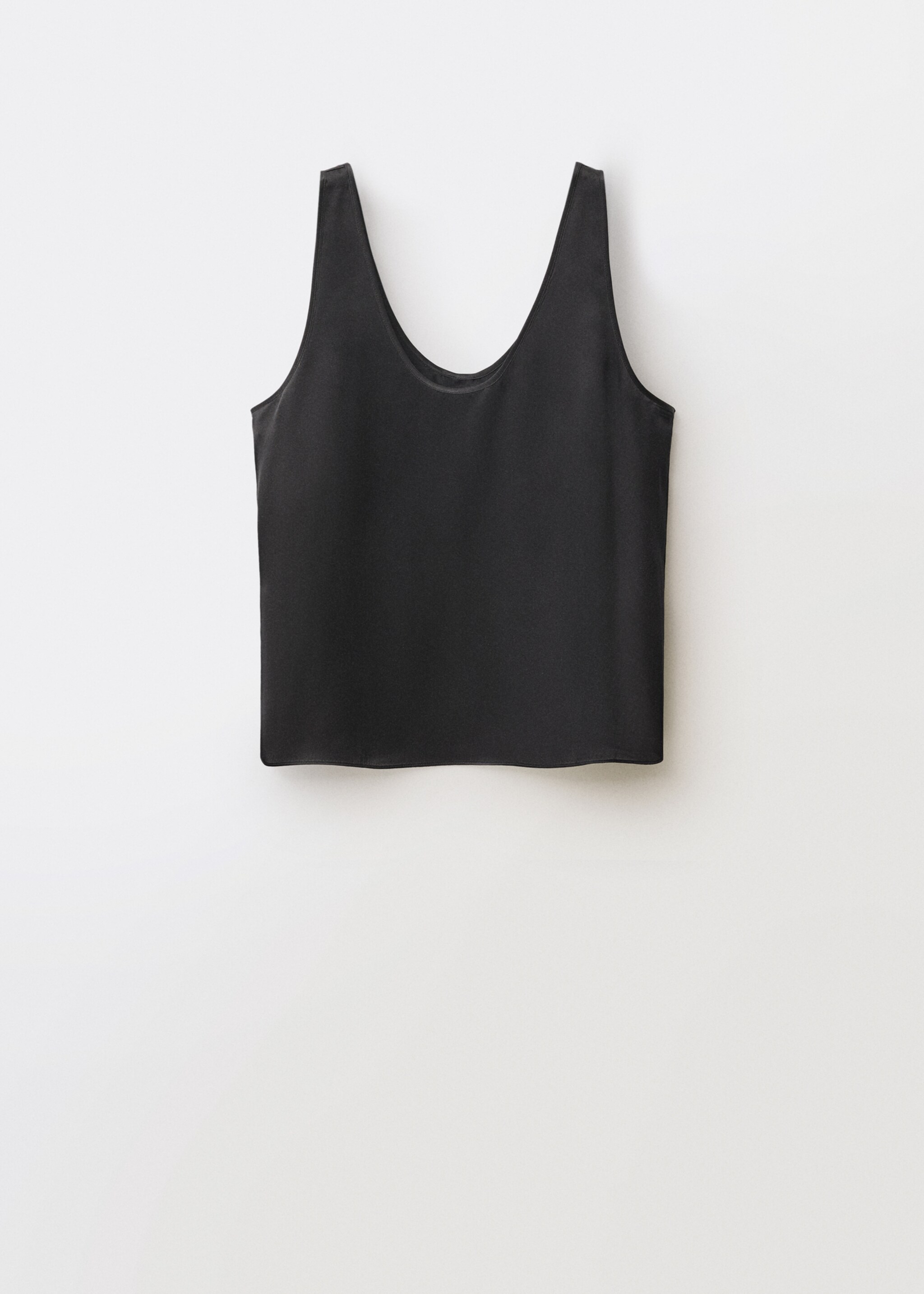 Silk top with straps - Article without model