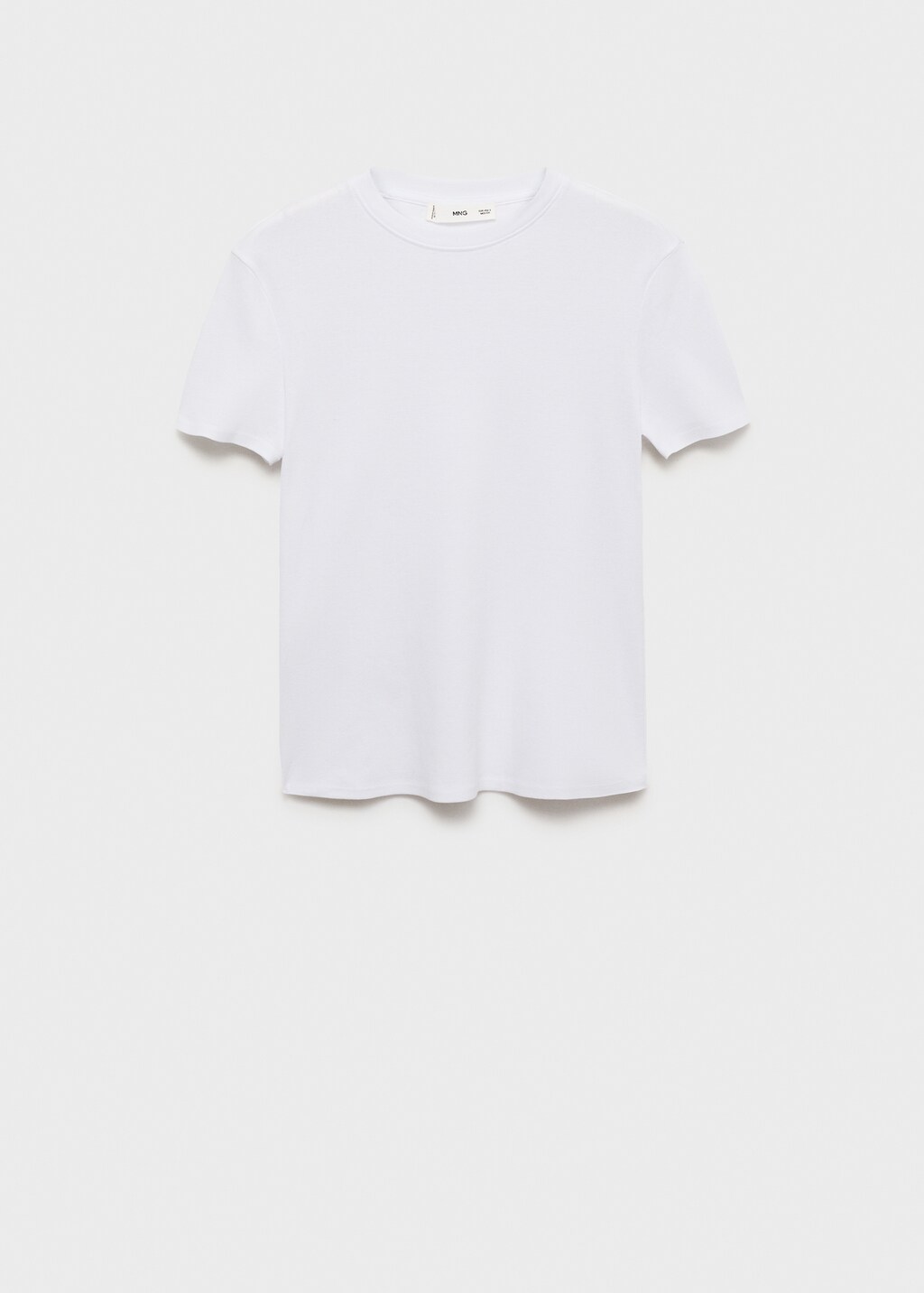 Fitted cotton t-shirt - image 4