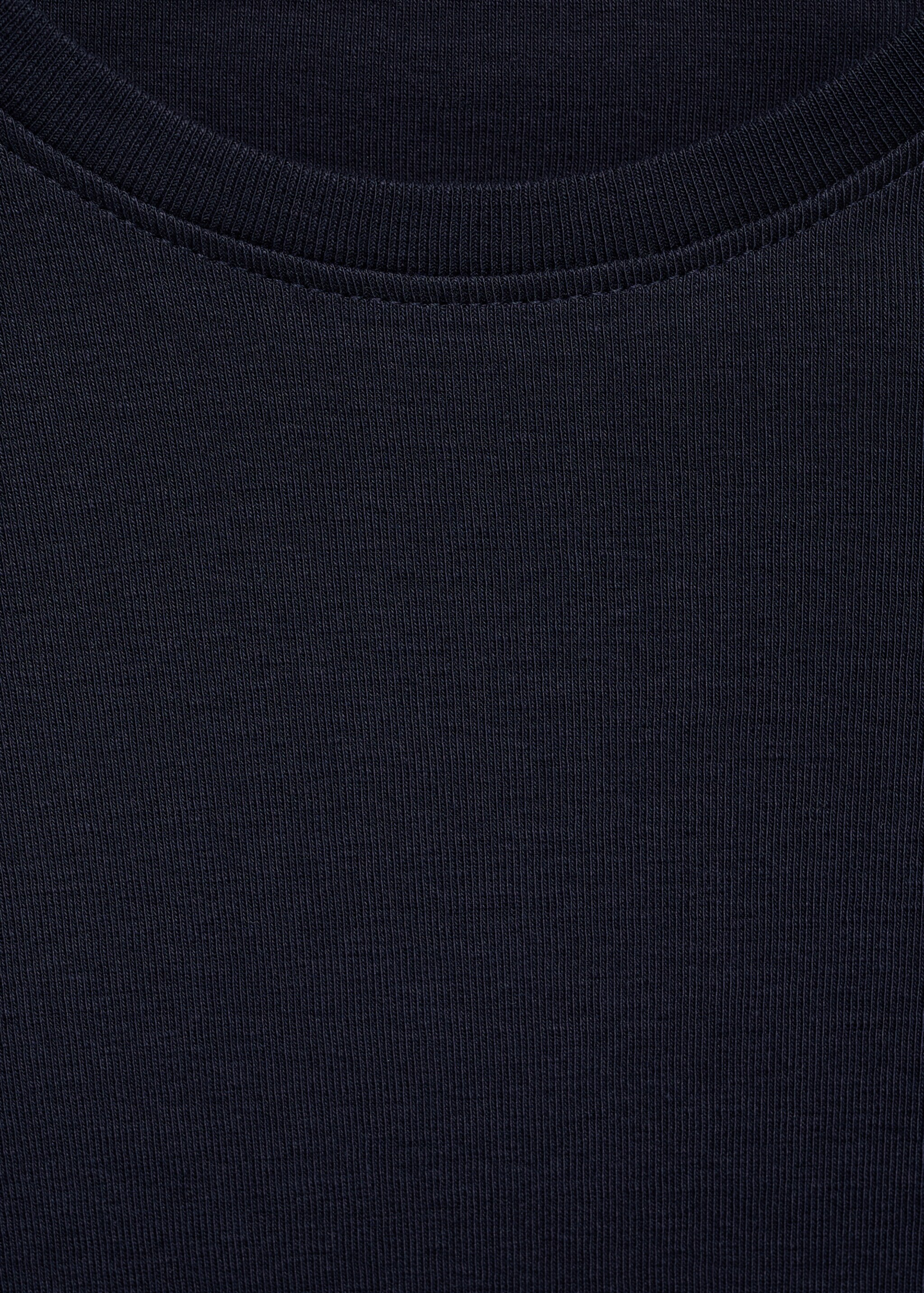 Fitted cotton t-shirt - Details of the article 8