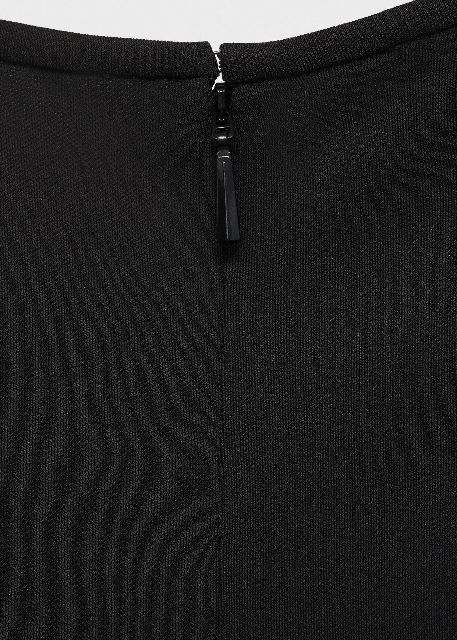 Robe longue évasée en maille - Détail de l'article 0