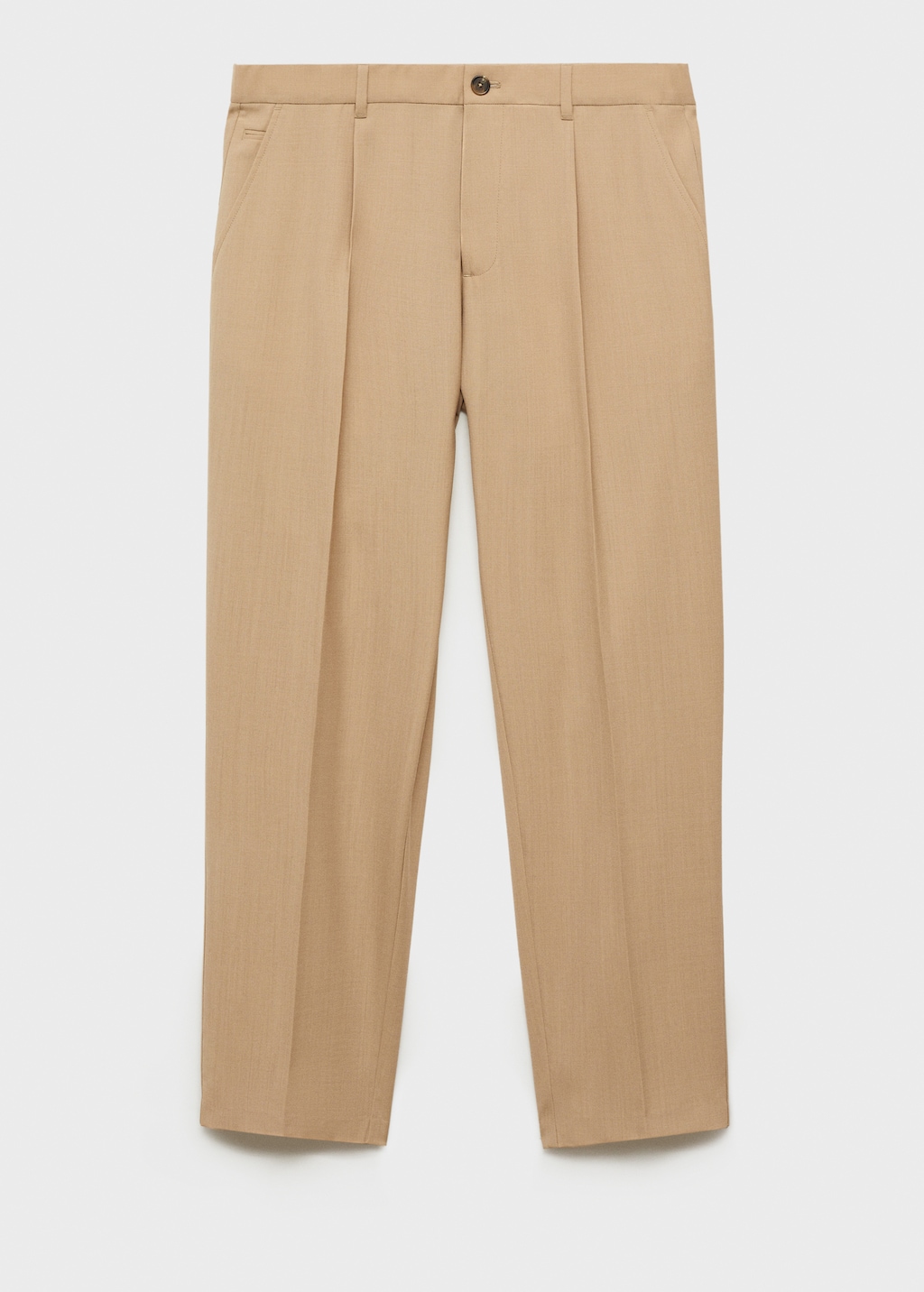 パンツ Weekend Cappuccino Wool Blend Tennis Pant Italian Wool-Blend Twill High-Rise Trouser in Pants & Shorts