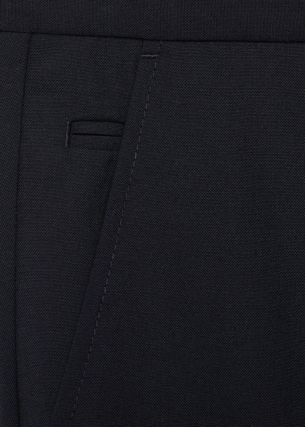 Slim-fit pleated cool wool pants - Men | MANGO USA