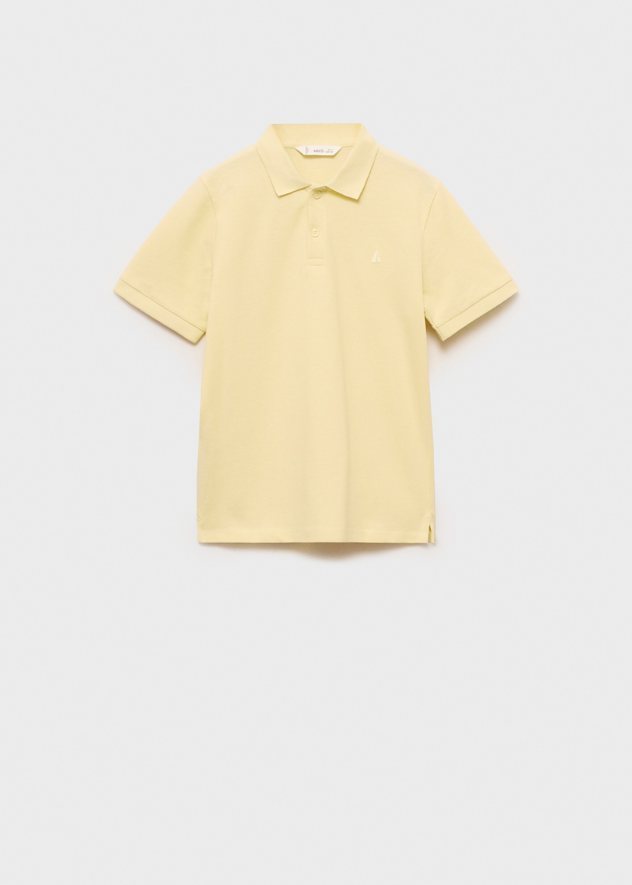 Katoenen poloshirt met korte mouwen - Artikel zonder model