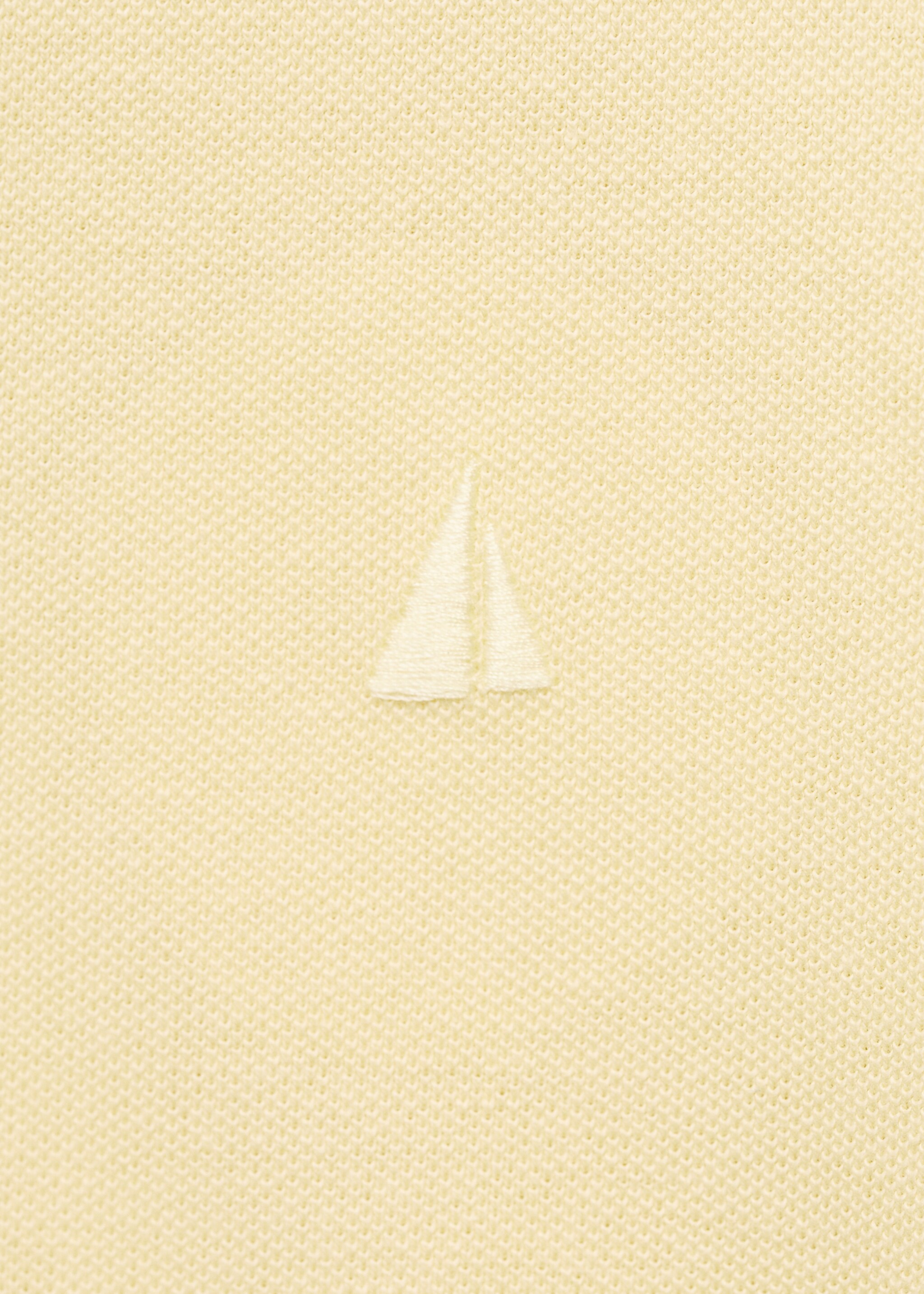 Katoenen poloshirt met korte mouwen - Detail van het artikel 0