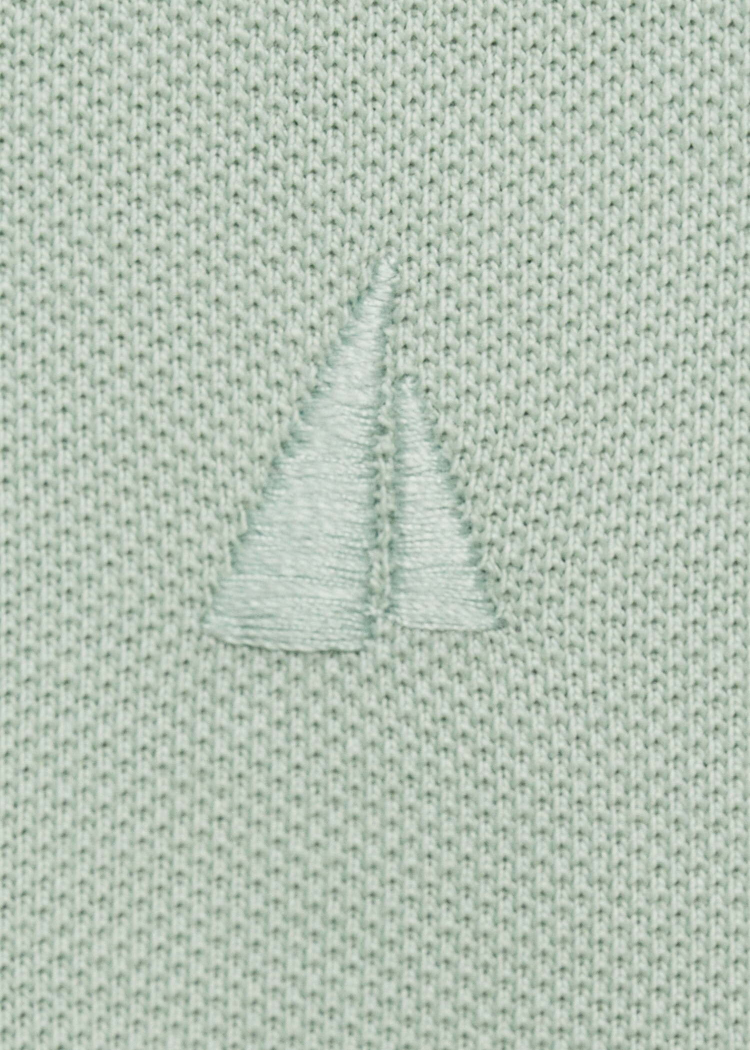 Short-sleeved cotton polo shirt - Details of the article 8