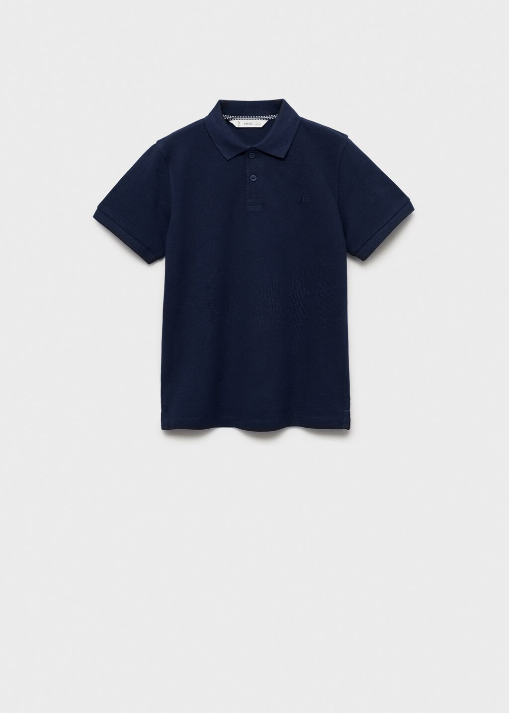 関税送料無料【STONE 】 Short-Sleeved Polo Shirt Cold Stone Black Polo Shirt with Sleeve Logo