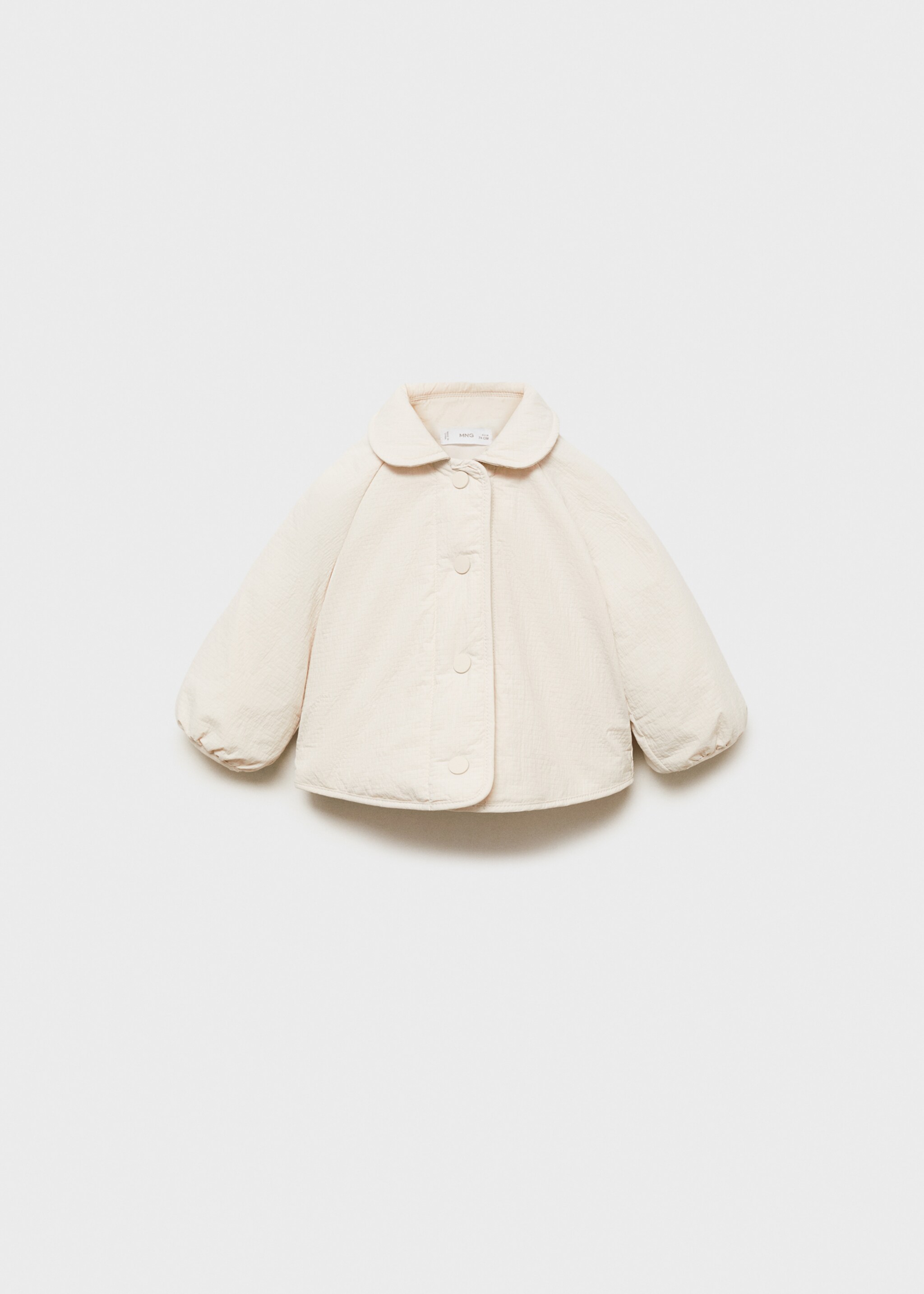 Abrigo acolchado cuello bebe - Artículo sin modelo