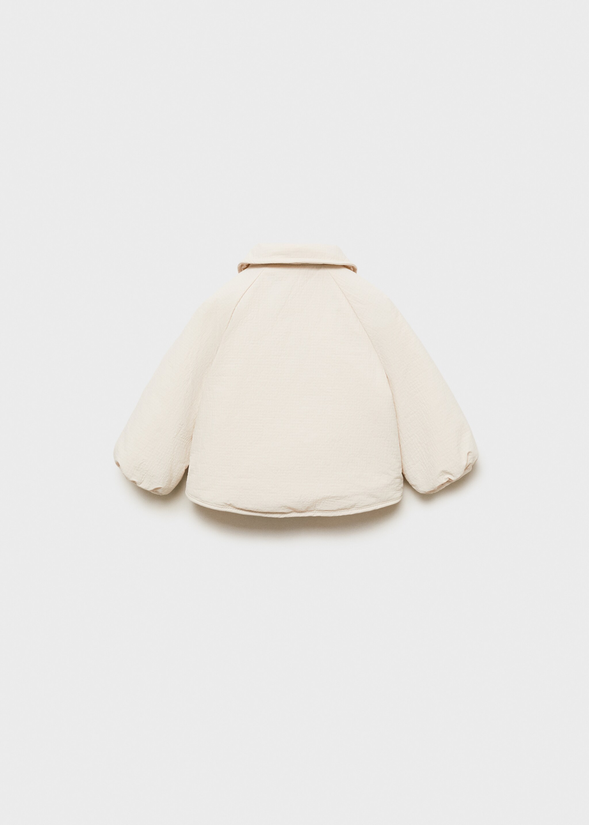 Abrigo acolchado cuello bebe - Reverso del artículo