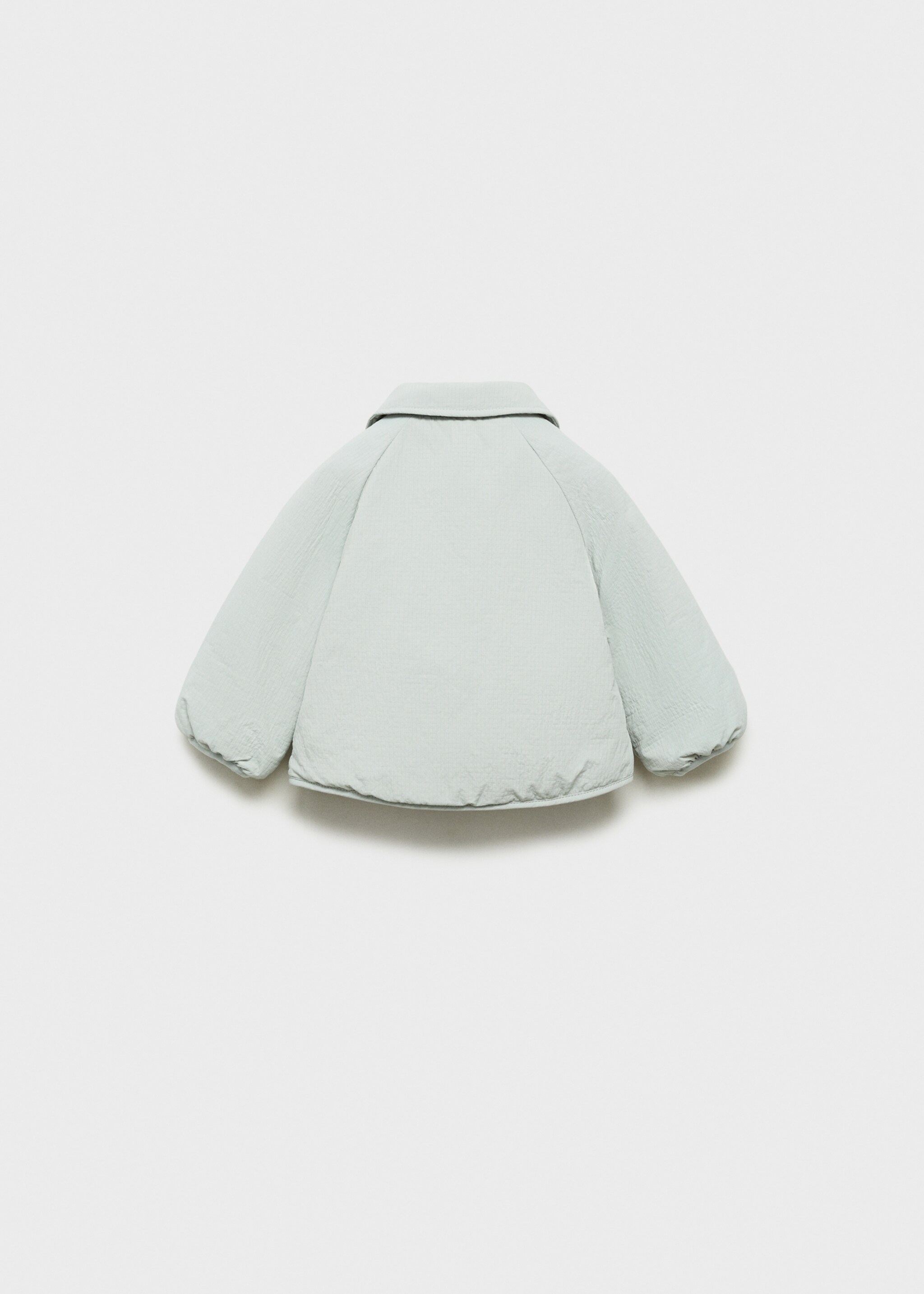 Abrigo acolchado cuello bebe - Reverso del artículo