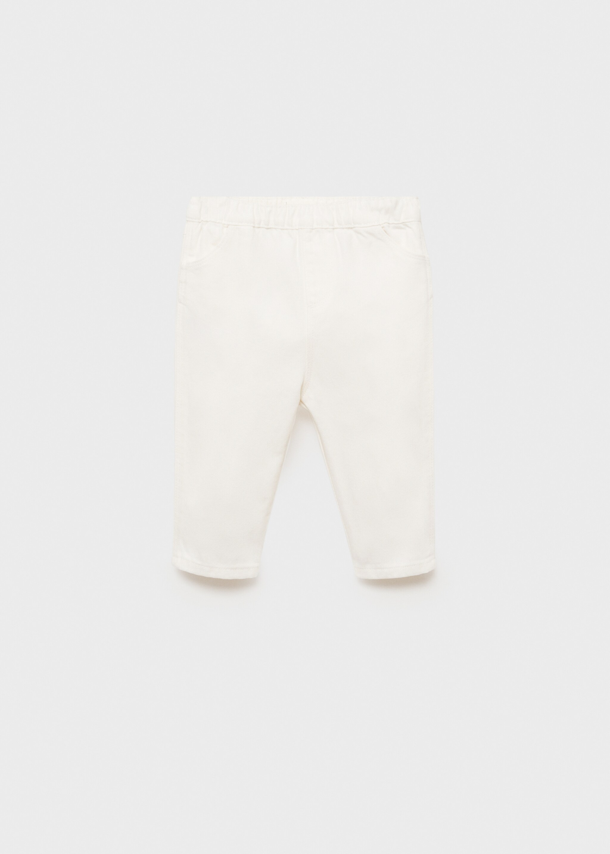Elastic waist trousers - Article without model