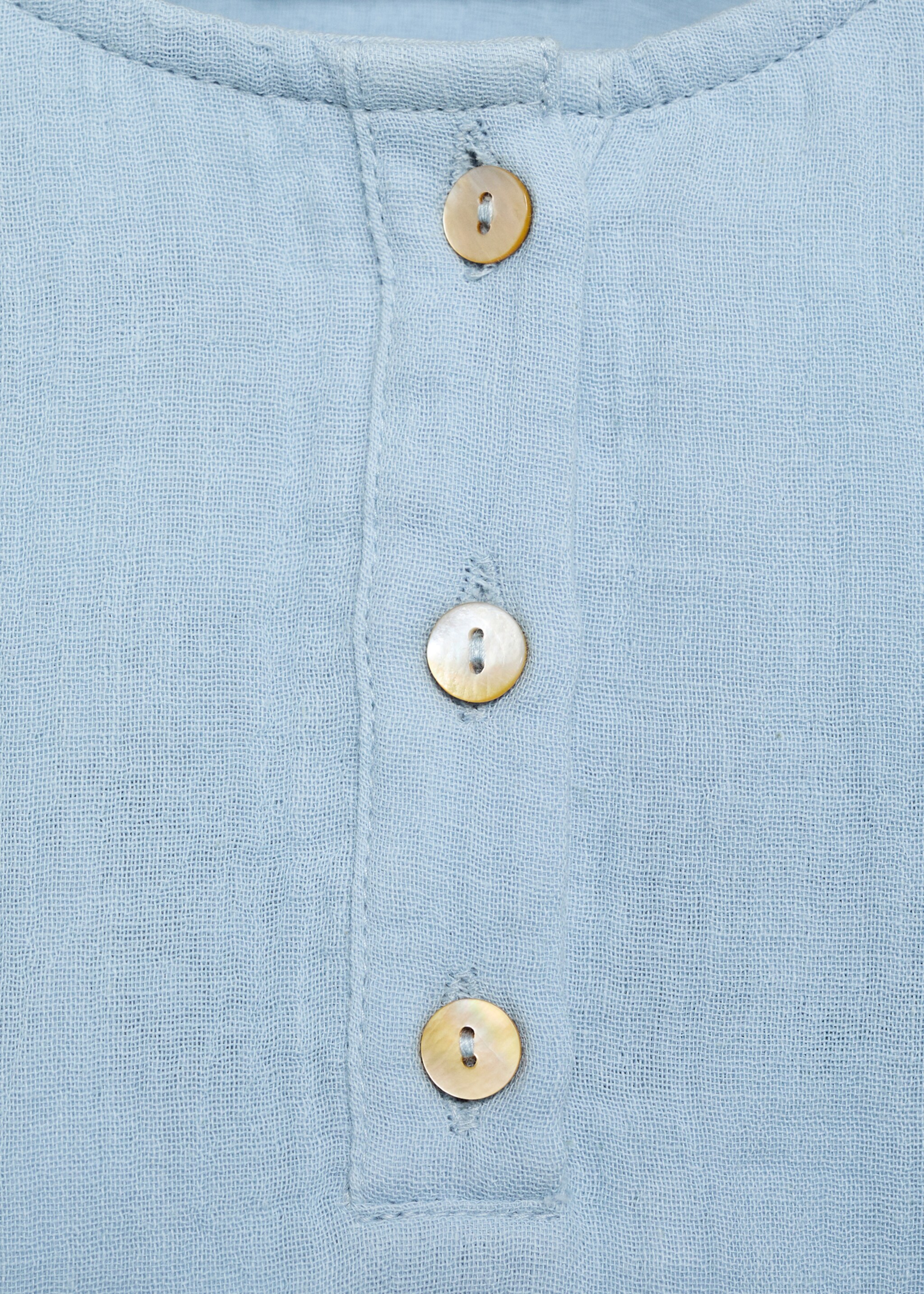 Chemise coton tissu plissé - Détail de l'article 8