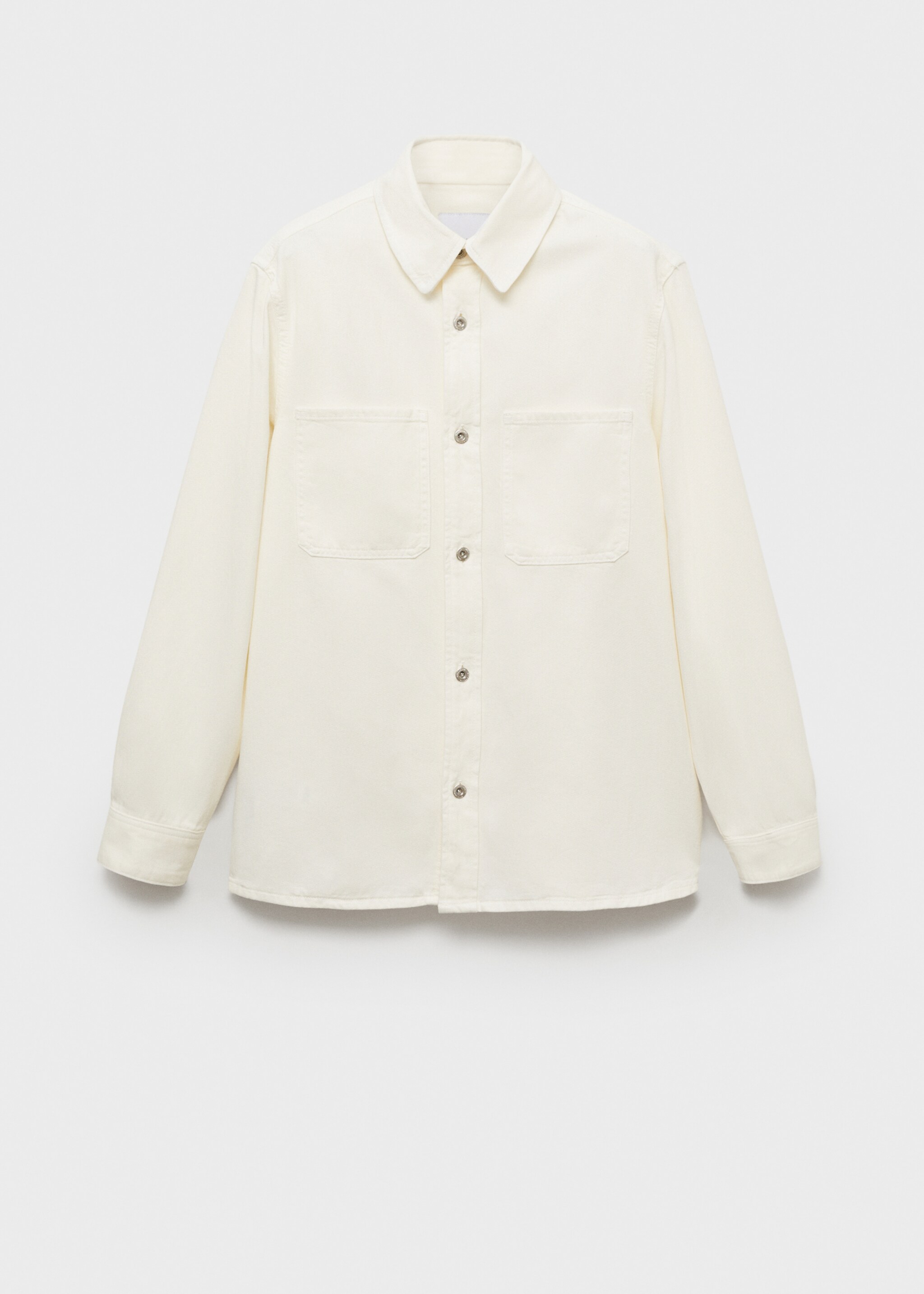 Tencel regular-fit overshirt - Article without model