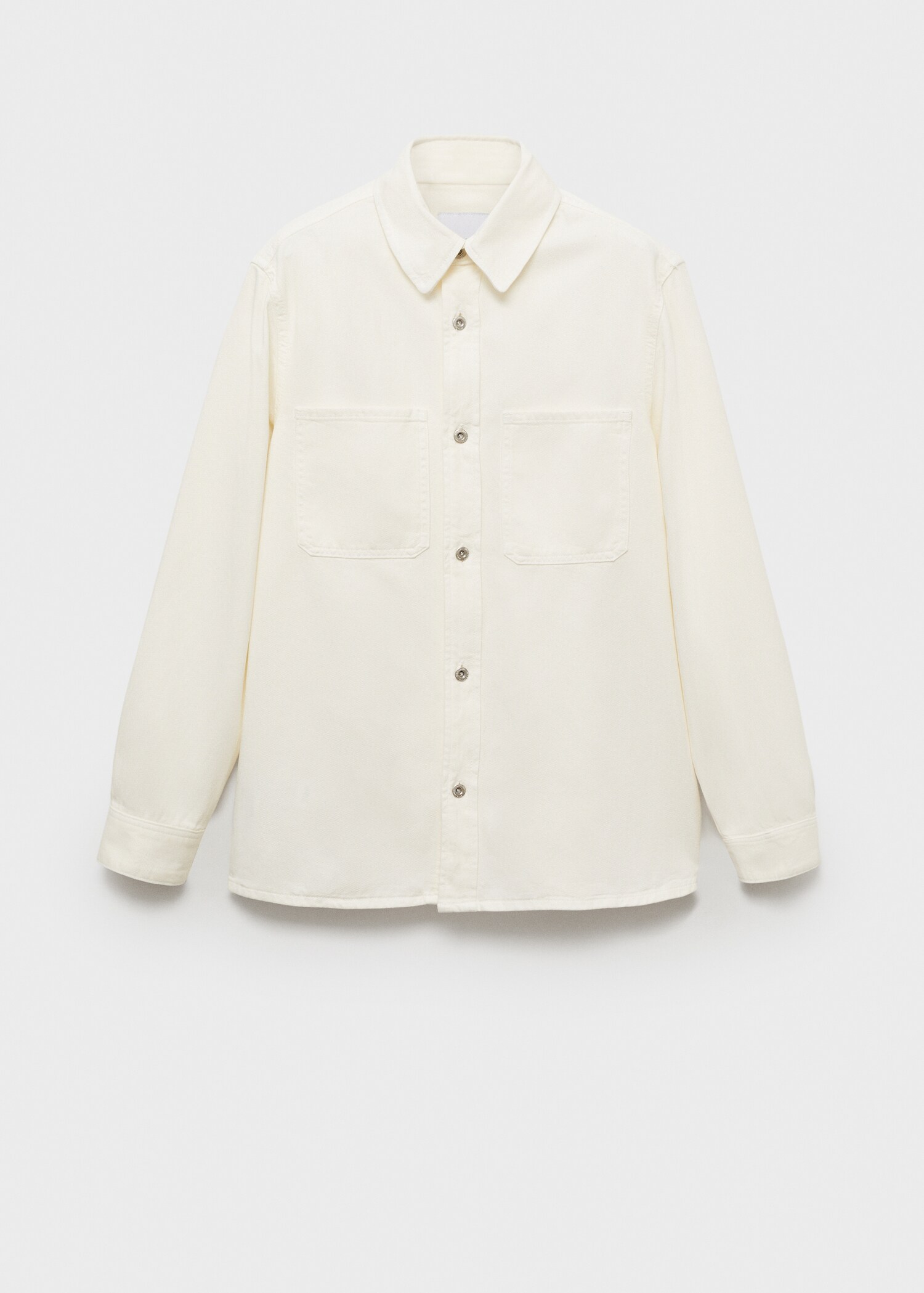 Tencel regular-fit overshirt - Article without model