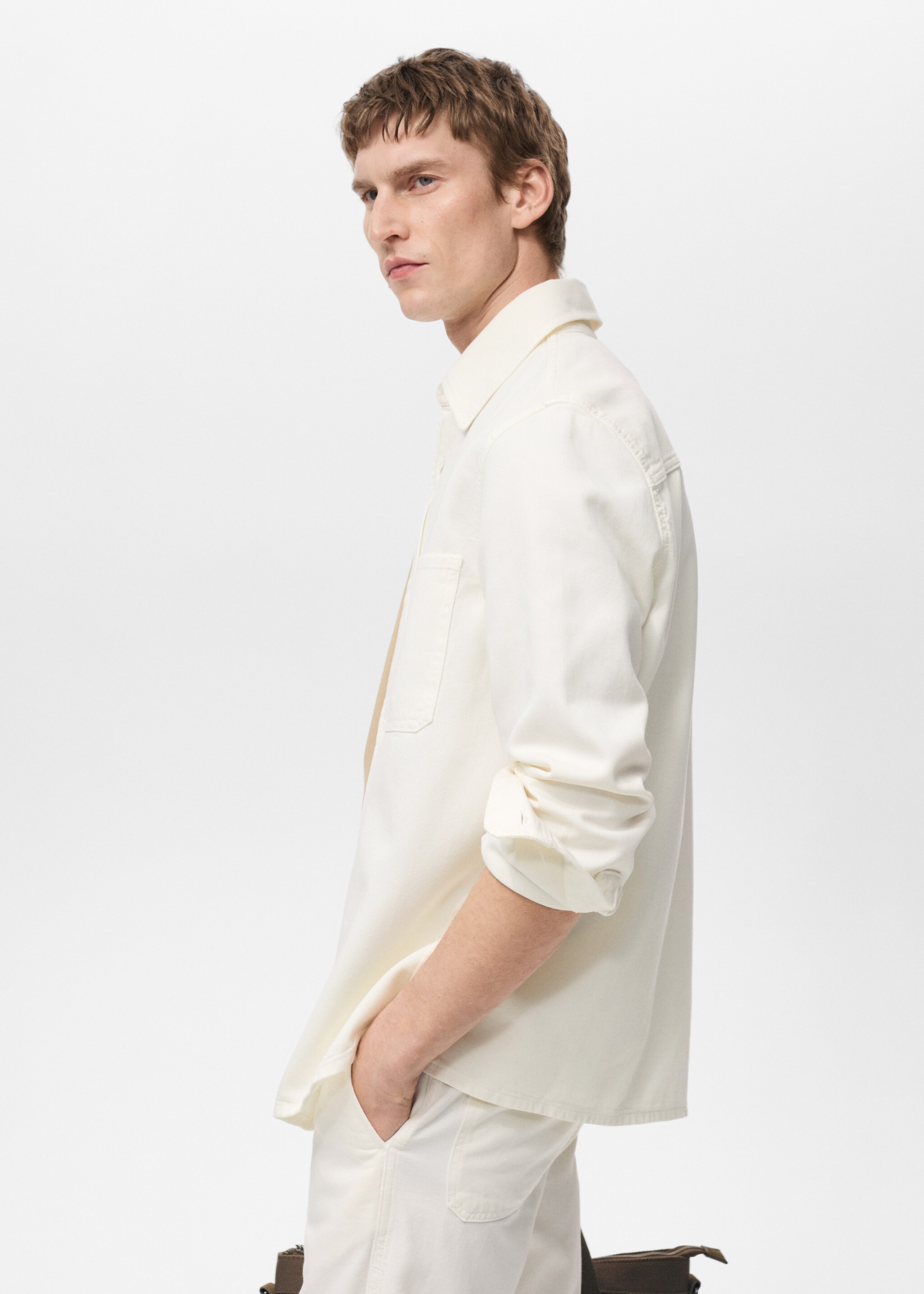 Tencel regular-fit overshirt - Details of the article 2
