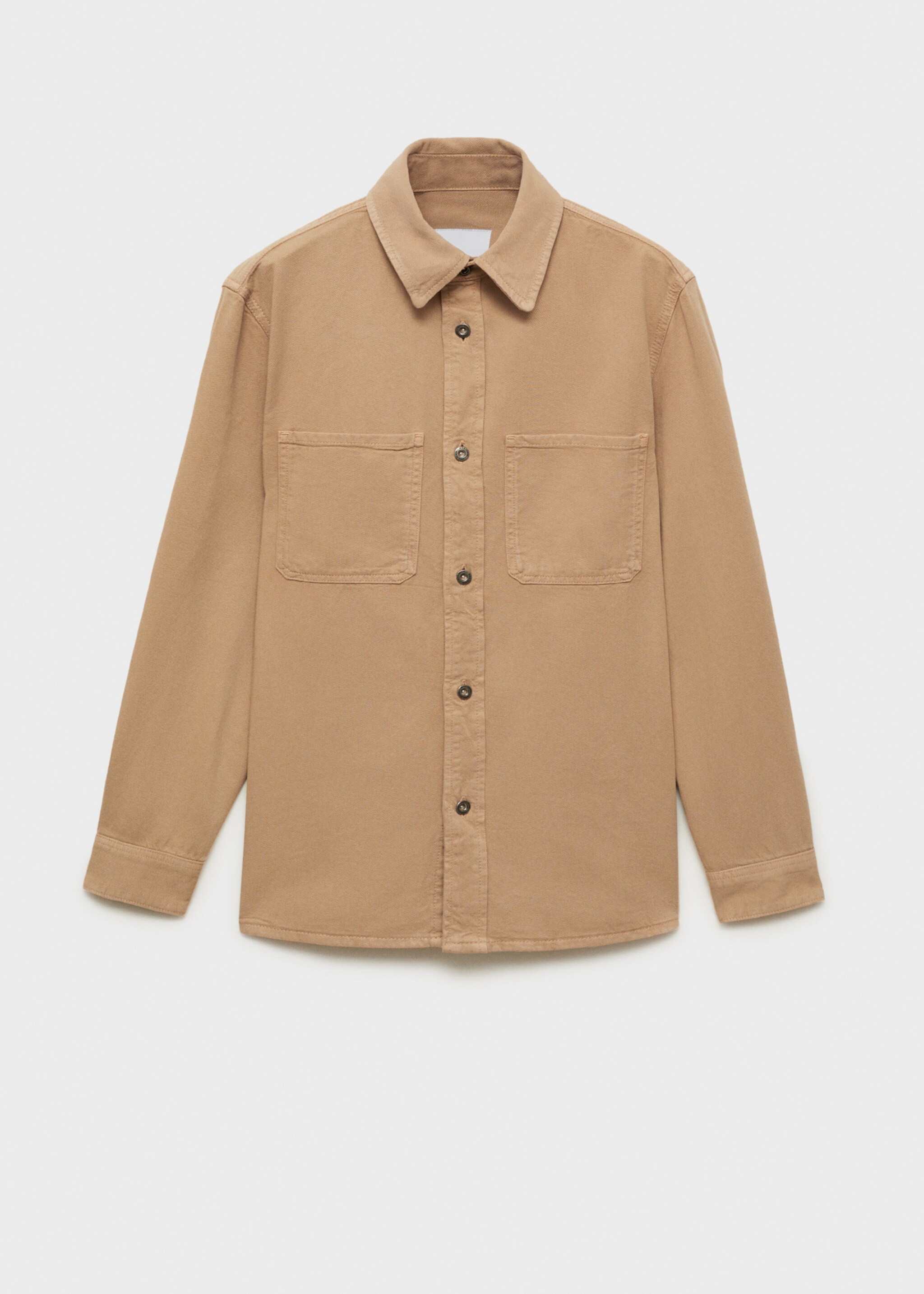 Tencel regular-fit overshirt - Article without model
