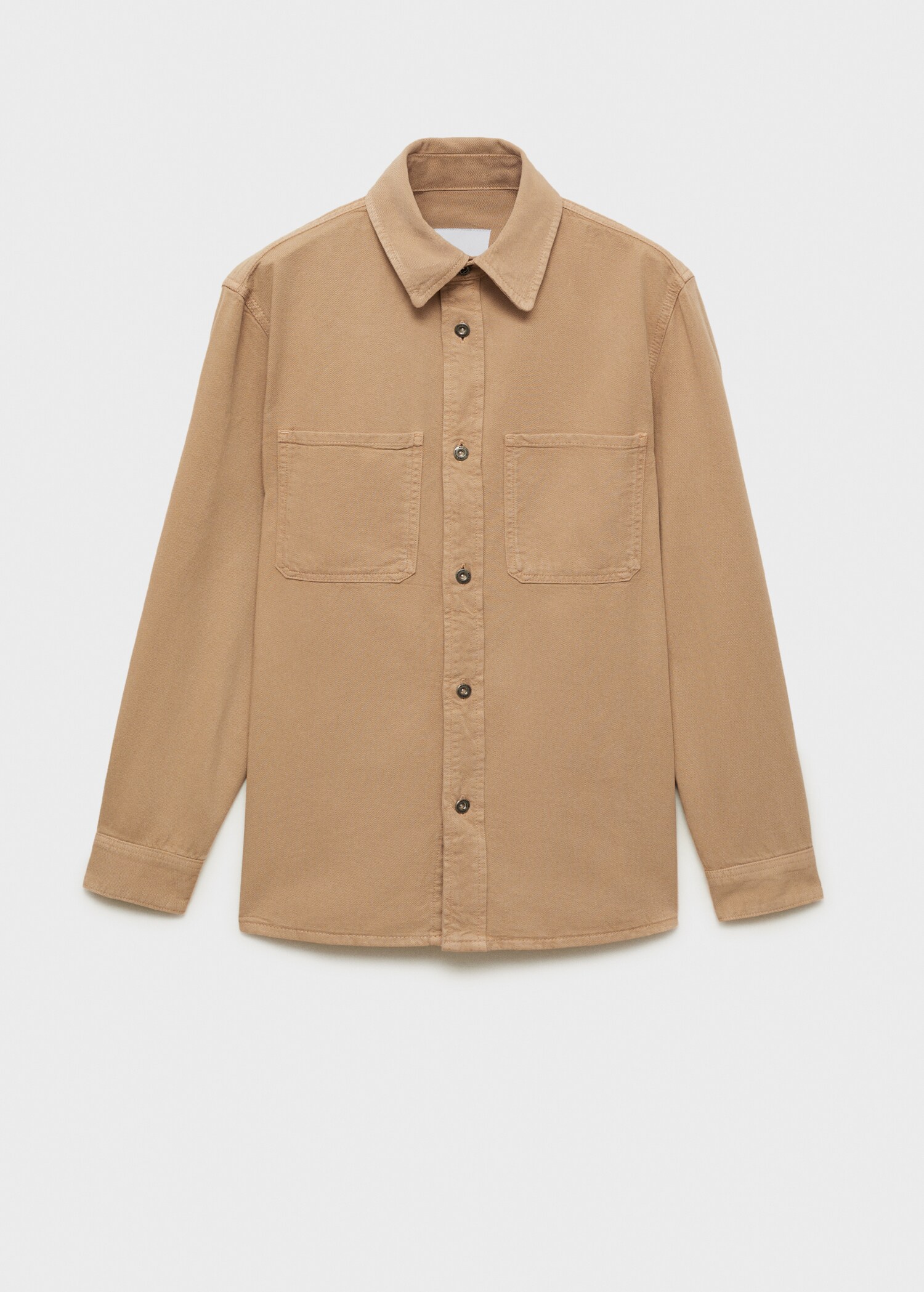 Tencel regular-fit overshirt - Article without model