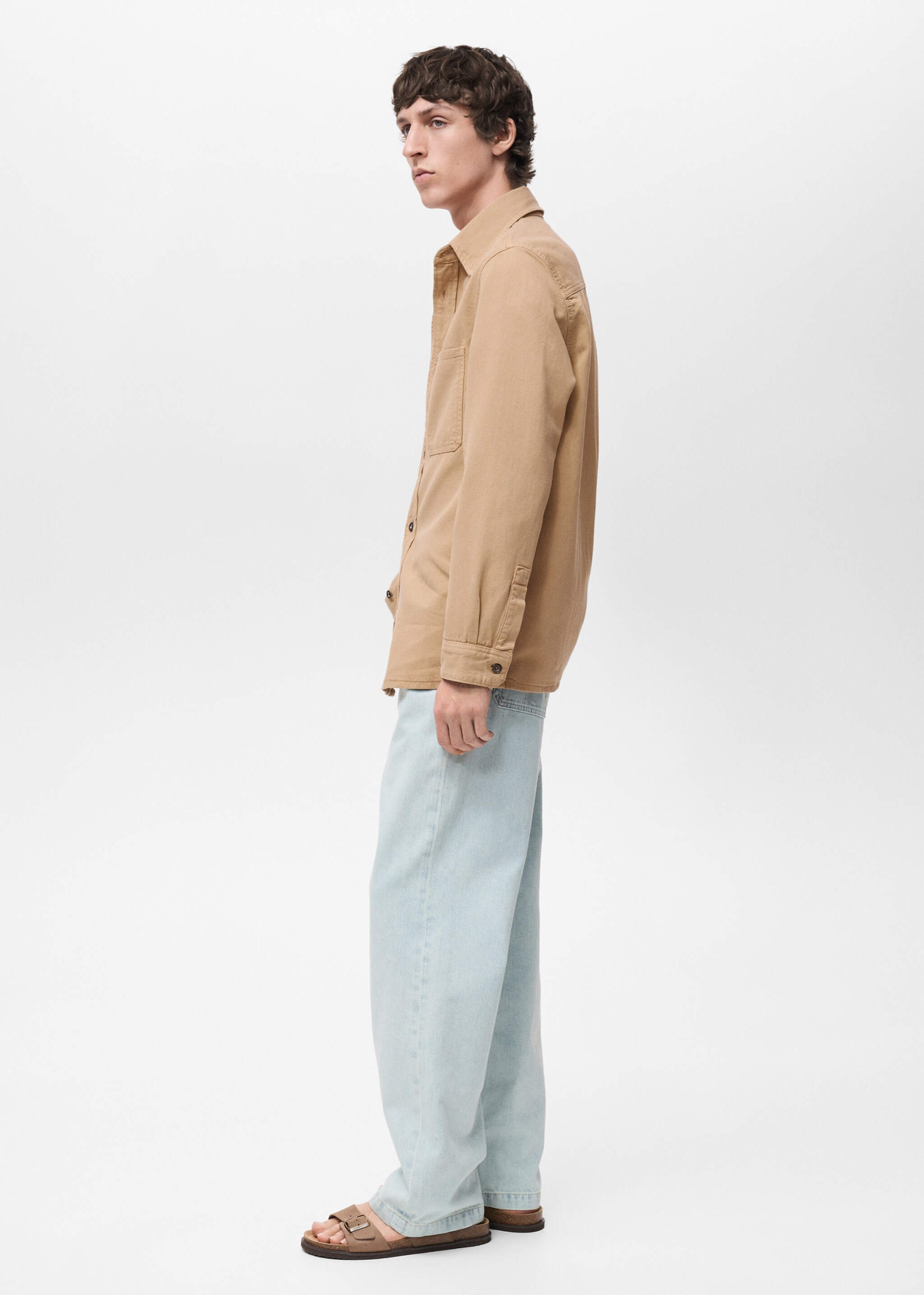 Tencel regular-fit overshirt - Details of the article 2