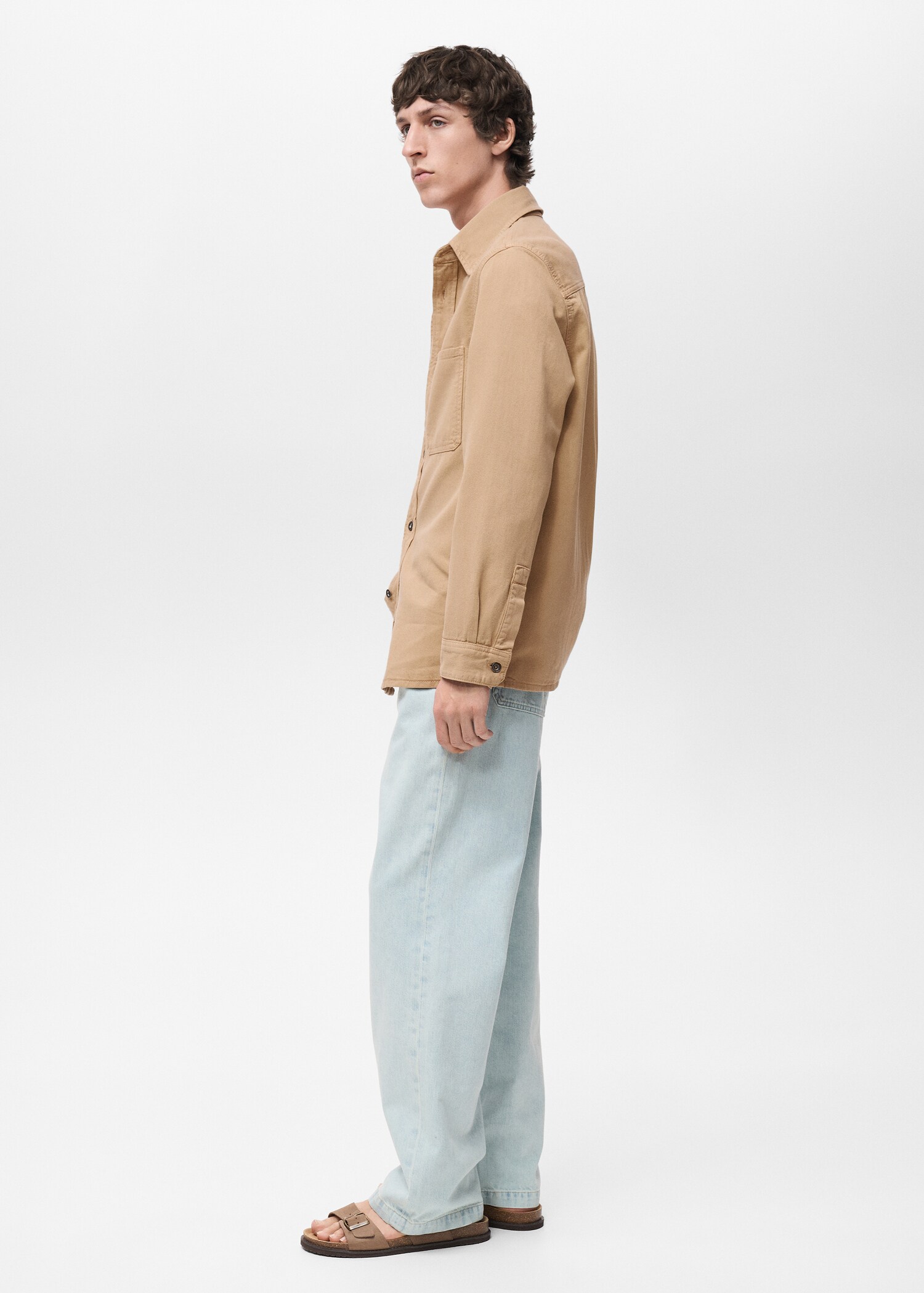 Tencel regular-fit overshirt - Details of the article 2