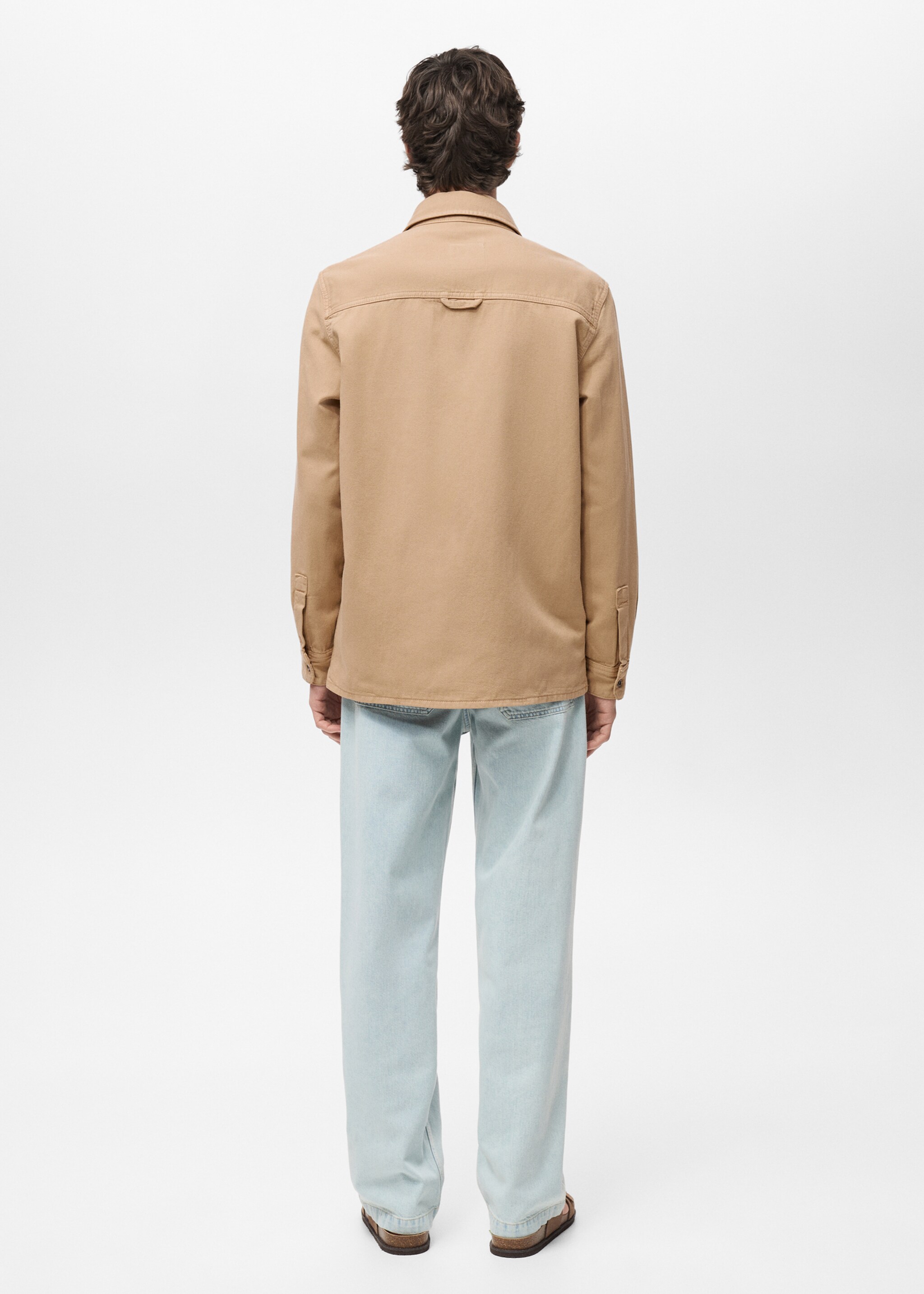Tencel regular-fit overshirt - Reverse of the article