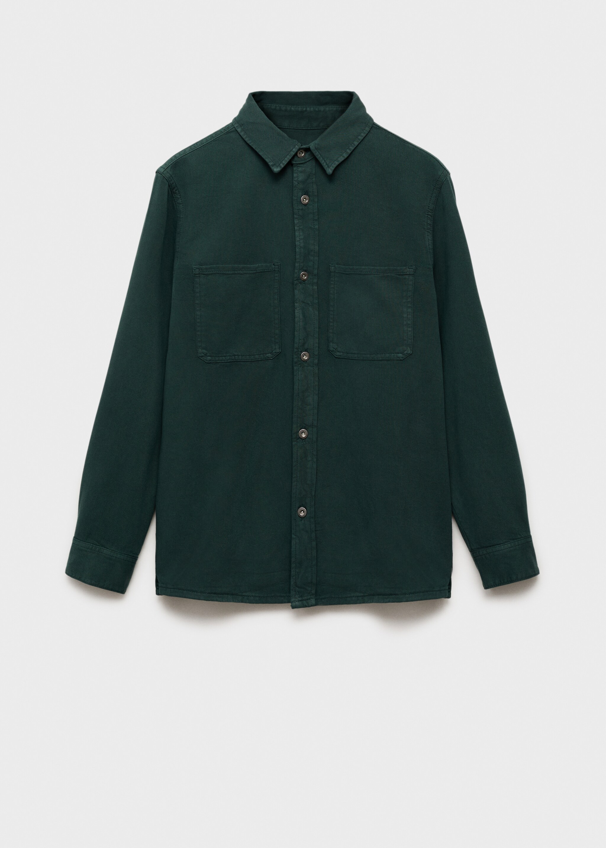 Tencel regular-fit overshirt - Article without model