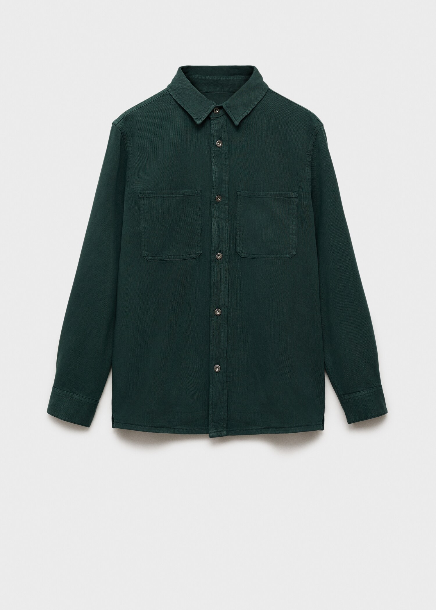 Tencel regular-fit overshirt - Article without model