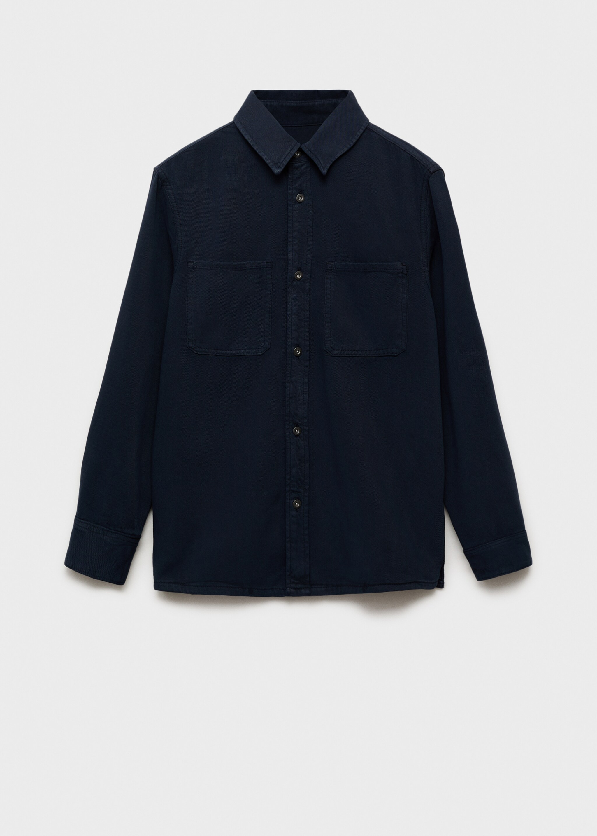 Tencel regular-fit overshirt - Article without model