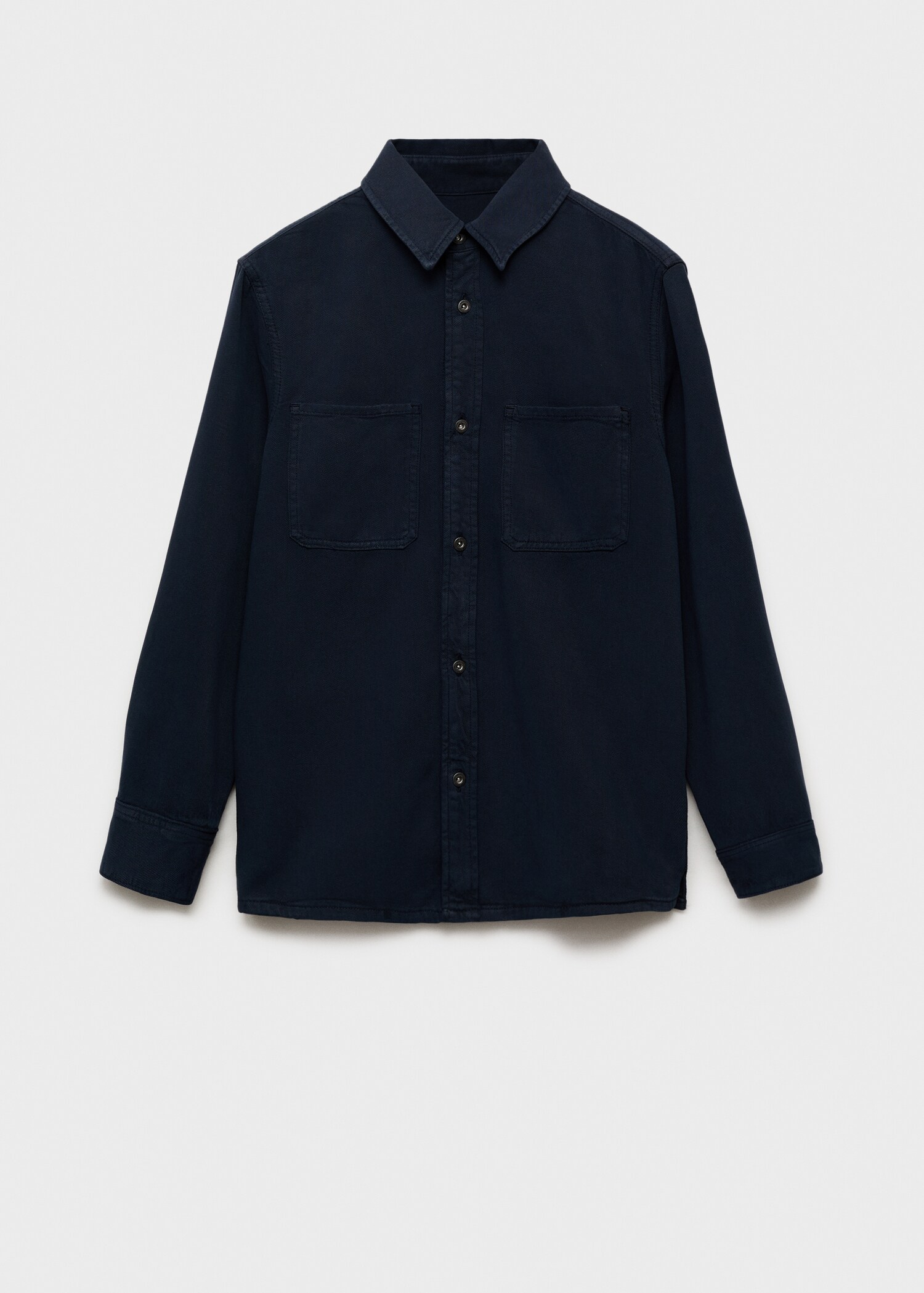 Sobrecamisa tencel regular fit - Artículo sin modelo