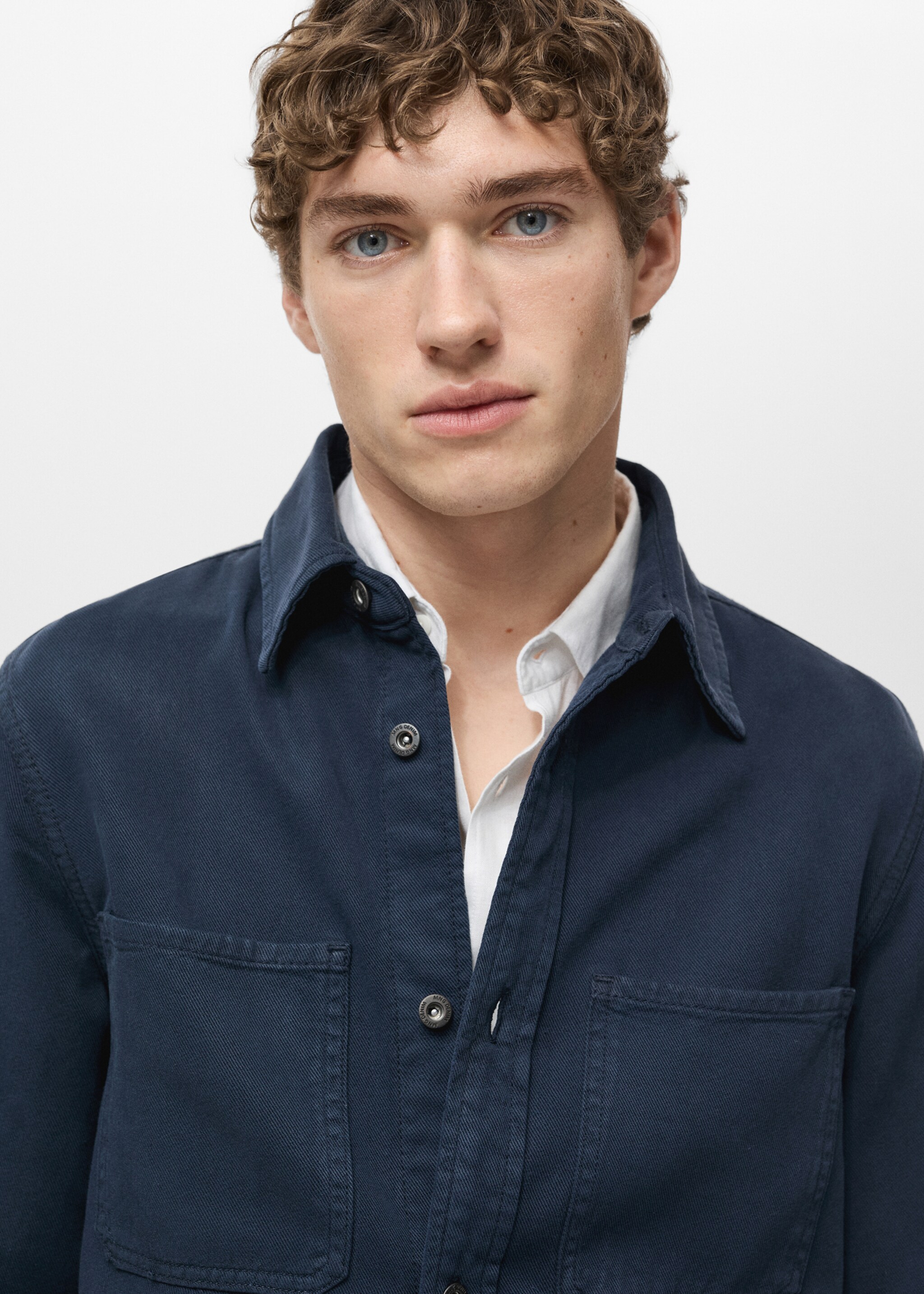 Tencel regular-fit overshirt - Details of the article 1