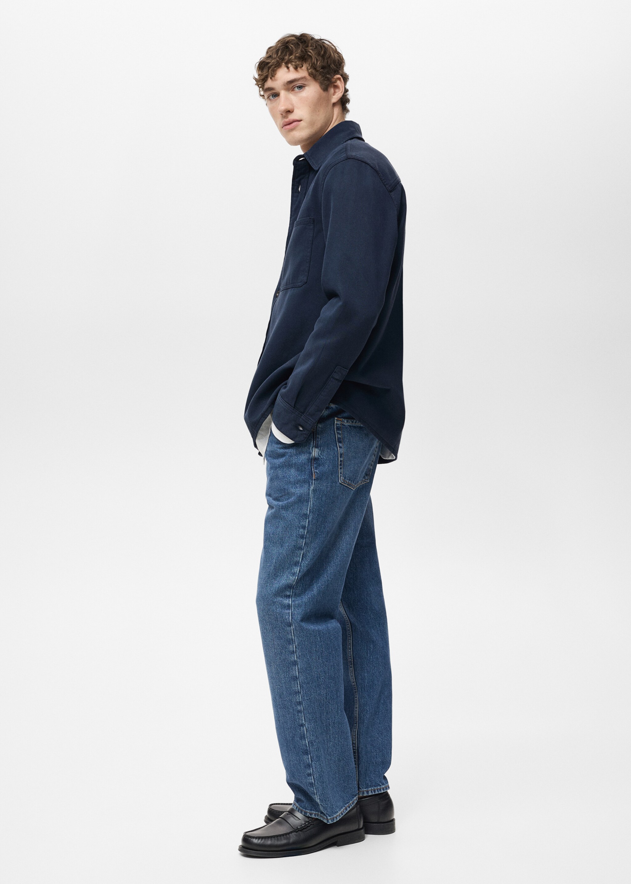 Tencel regular-fit overshirt - Details of the article 2