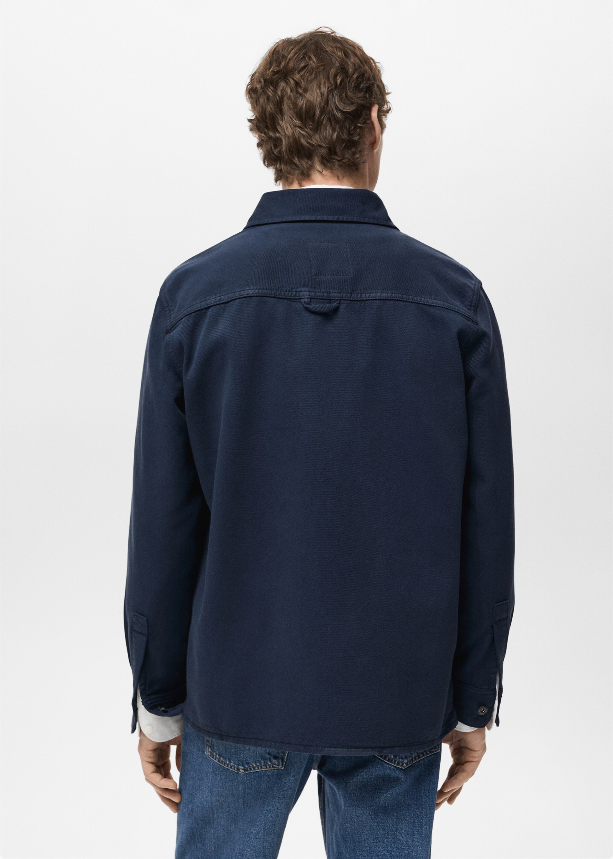 Tencel regular-fit overshirt - Reverse of the article