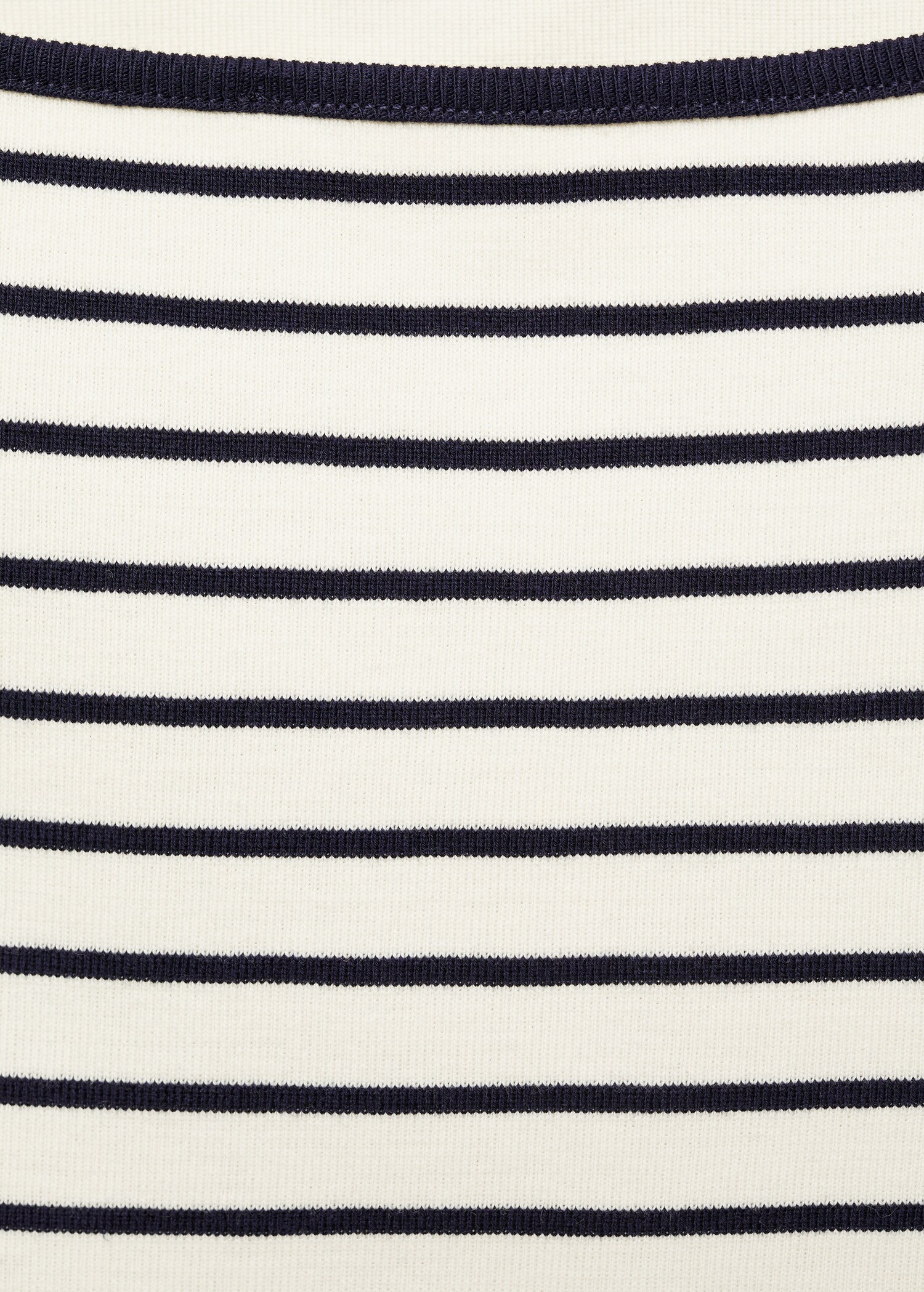 T-shirt rayures col bateau - Détail de l'article 8