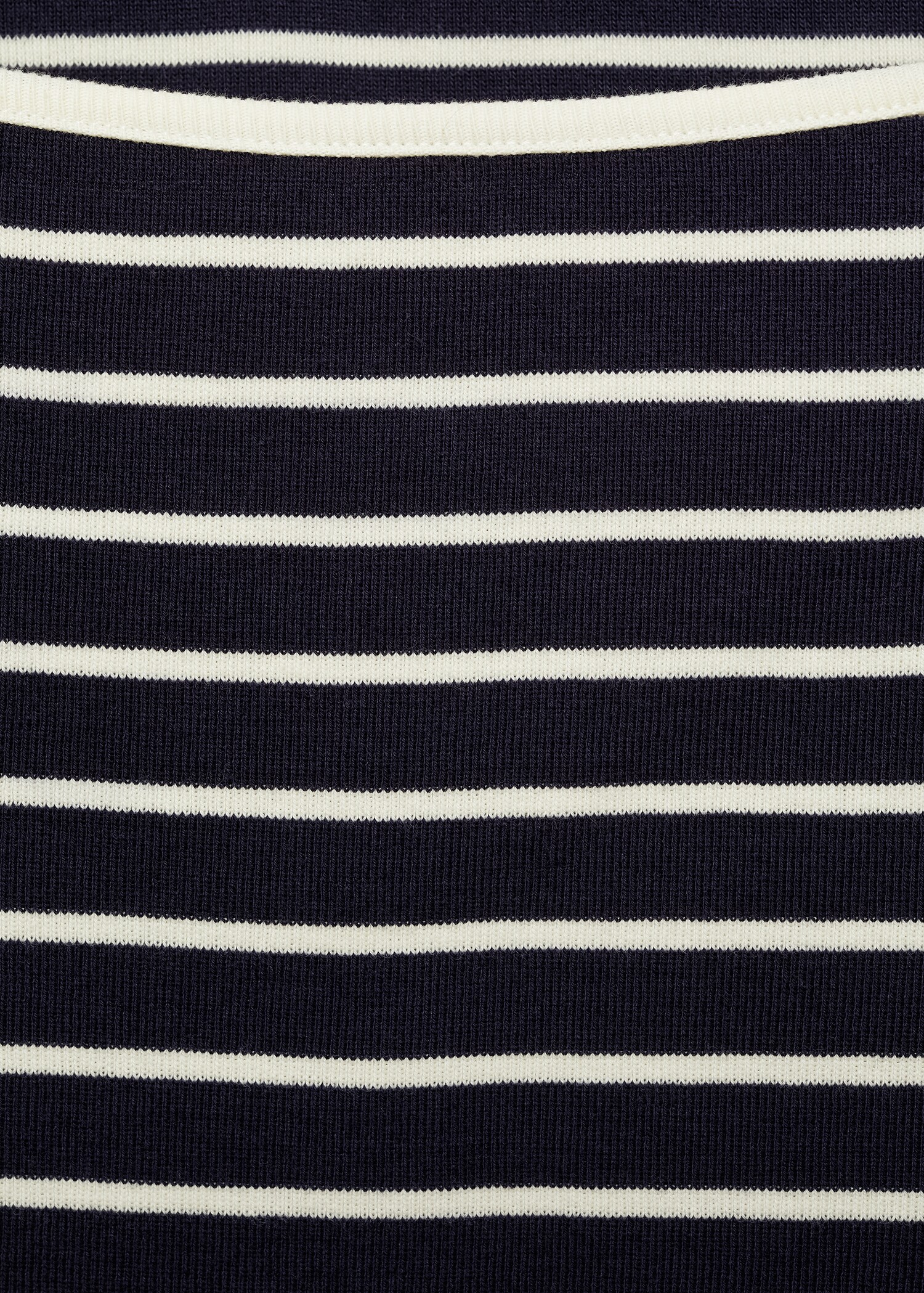 T-shirt rayures col bateau - Détail de l'article 8