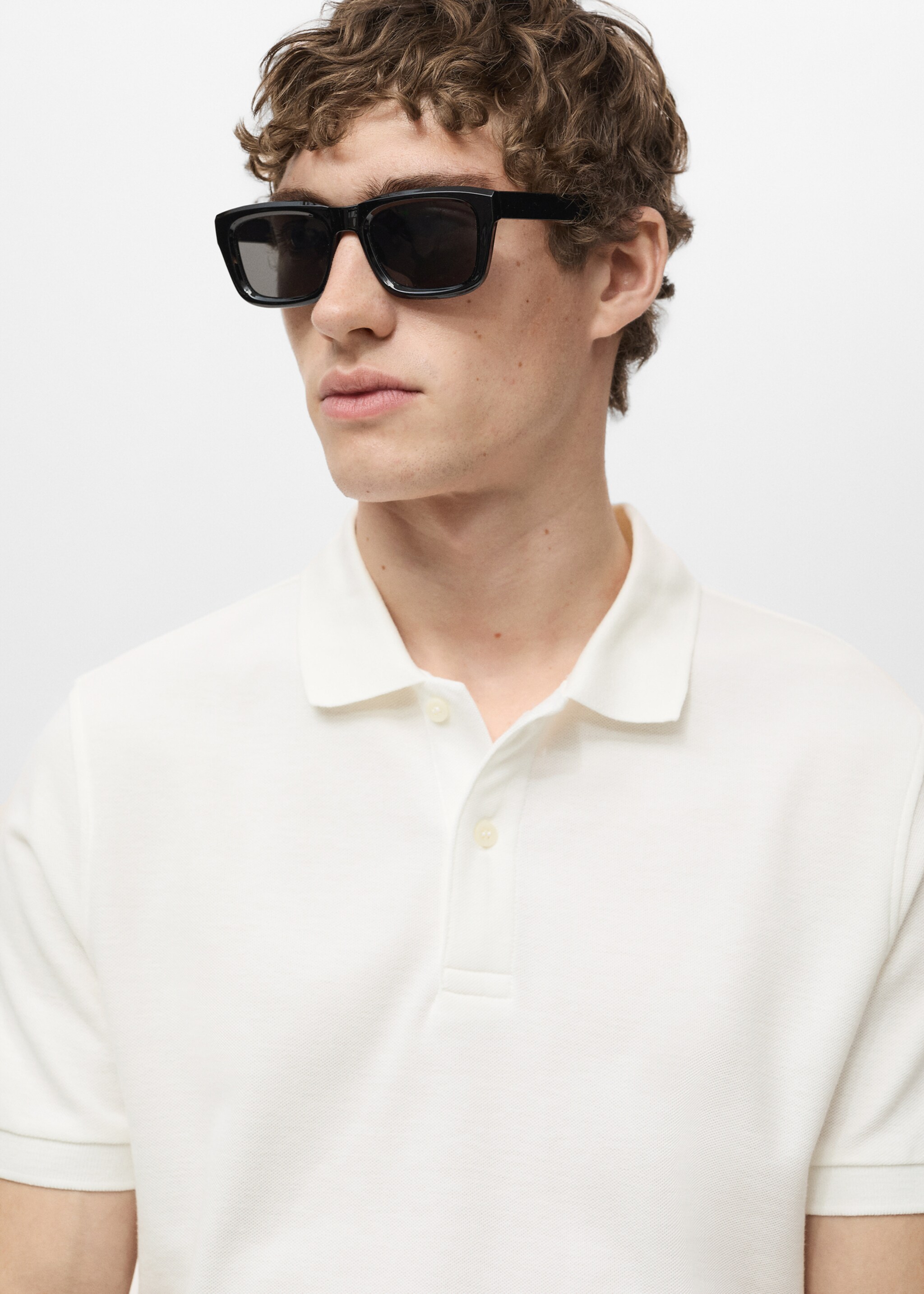 Polo regular-fit piqué coton - Détail de l'article 1