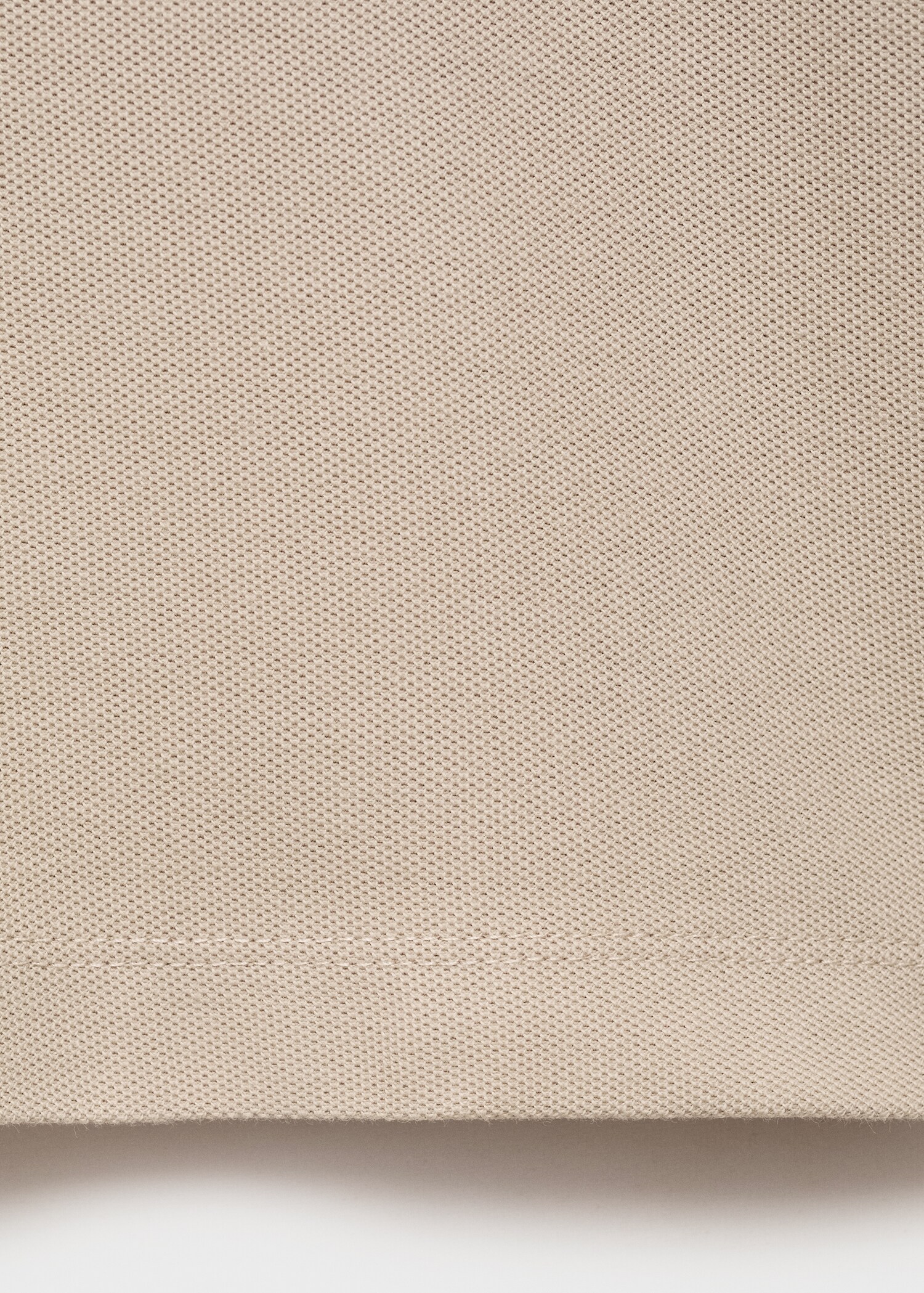 Regular-fit cotton piqué polo shirt - Details of the article 0