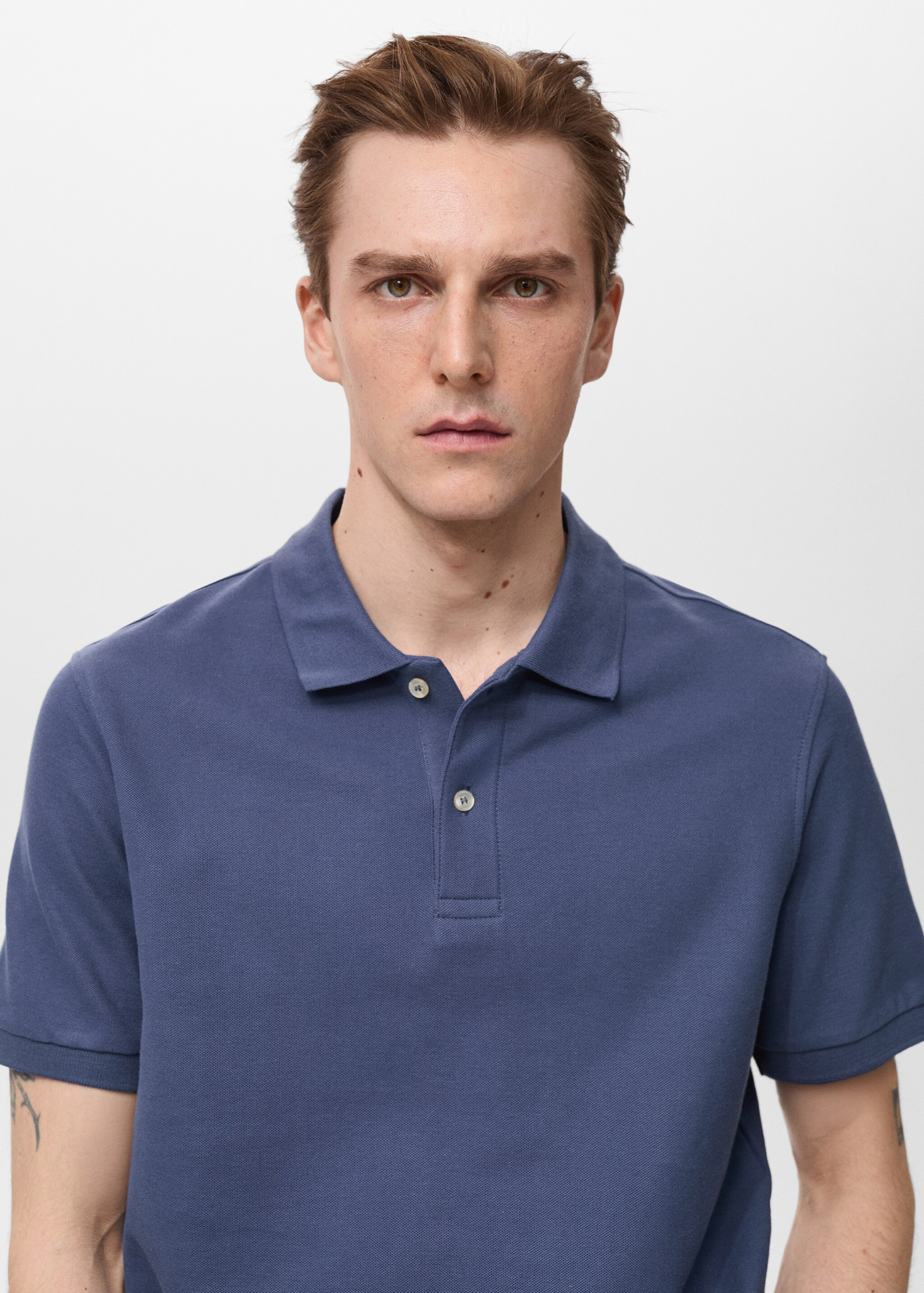 Polo regular fit algodón piqué - Detalle del artículo 1