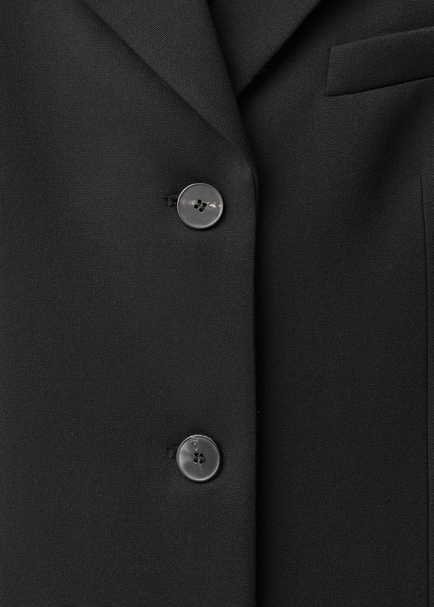 Straight button suit blazer - Details of the article 8